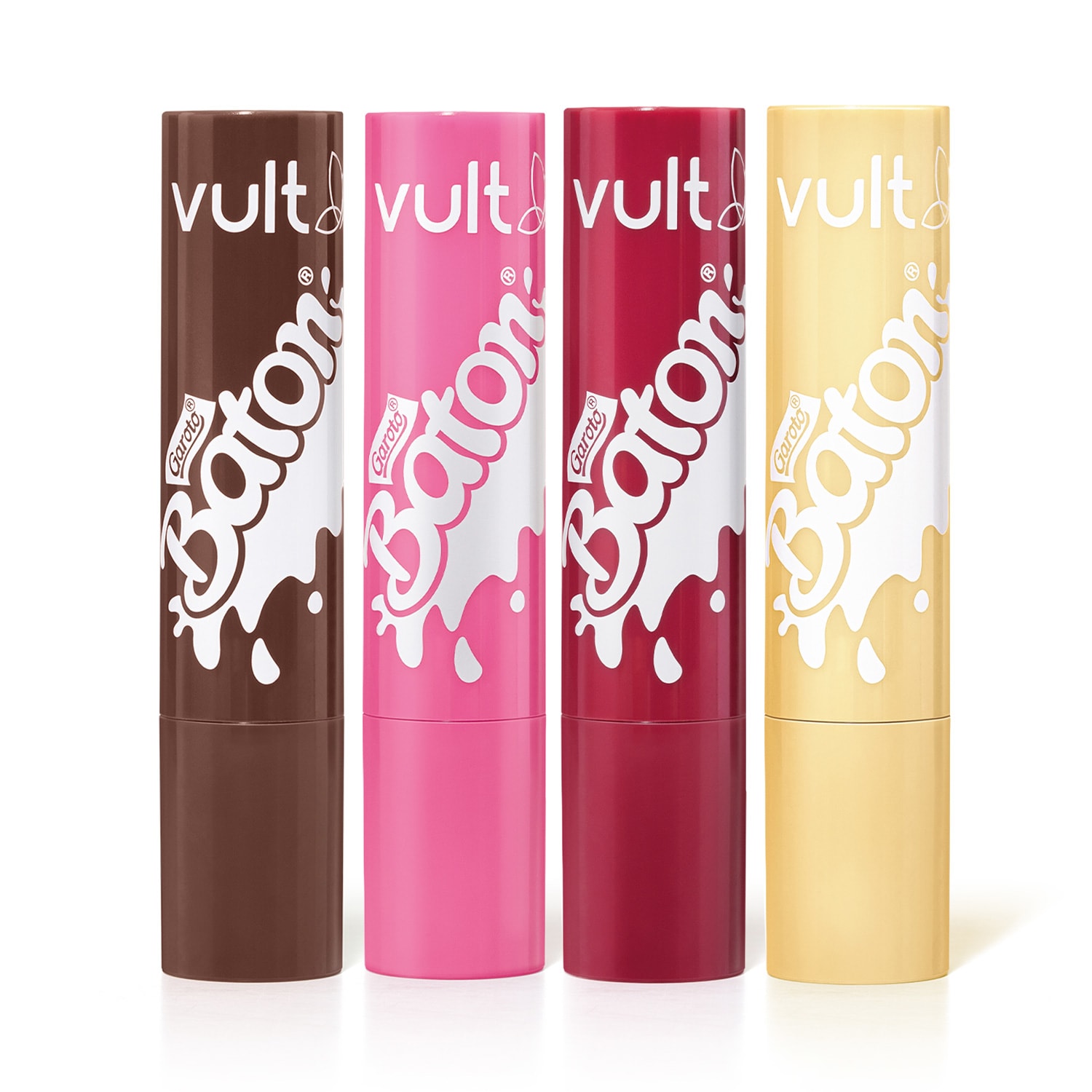Kit Vult & Baton Gloss Stick (4 Produtos)