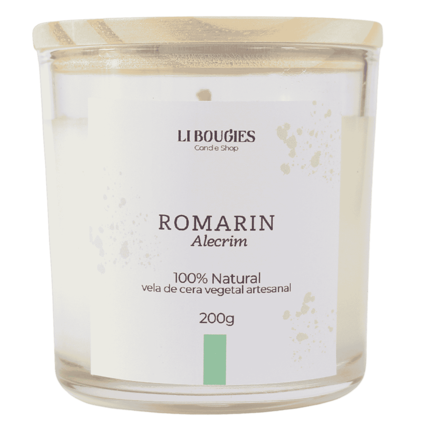 LIBOUGIES Romarin Alecrim - Vela Aromática 200g