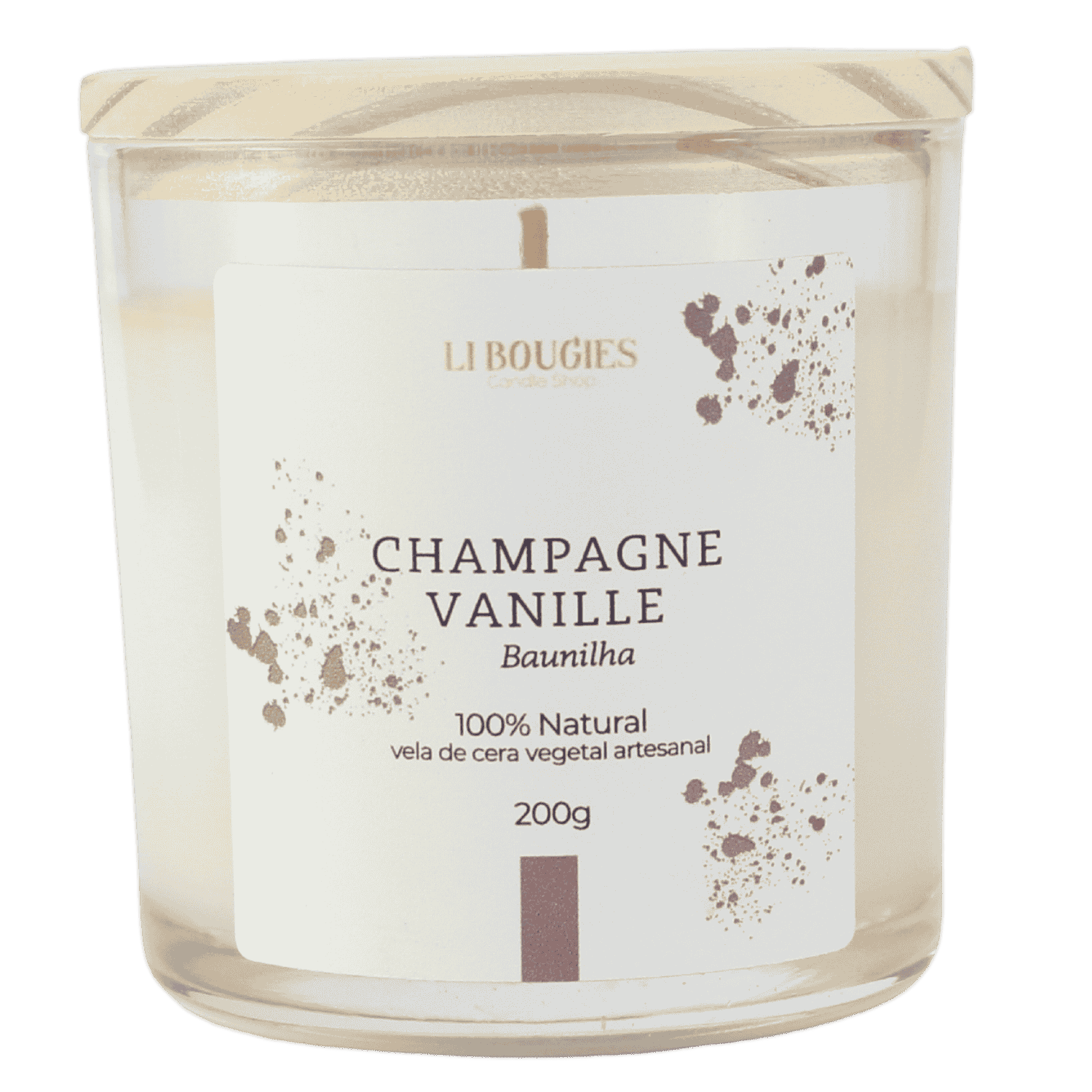LIBOUGIES Vanille - Vela Aromática 200g