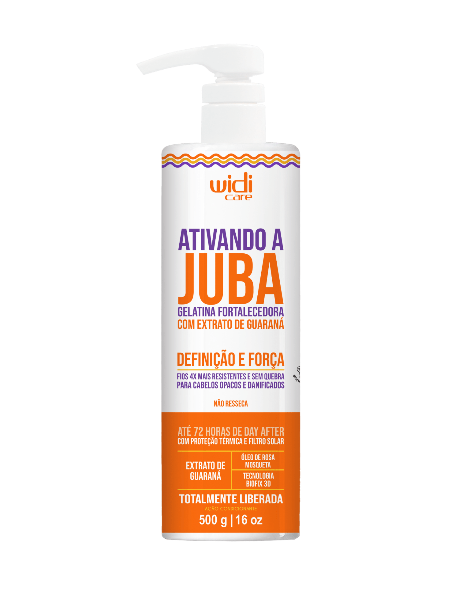 Widi Care Ativando a Juba Definição e Força - Gelatina Capilar Fortalecedora 500g