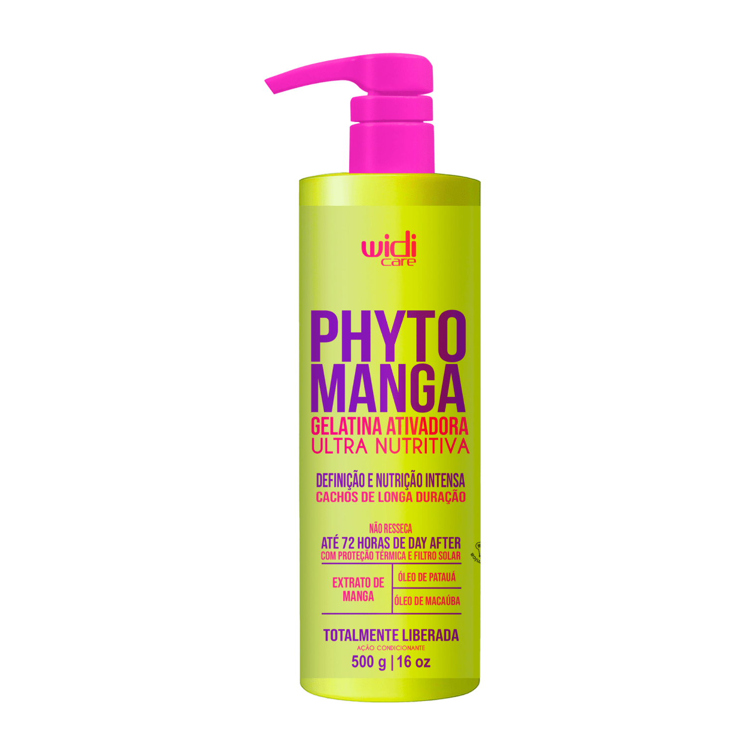 Widi Care Phyto Manga Ultra Nutritiva - Gelatina Ativadora Capilar 500g