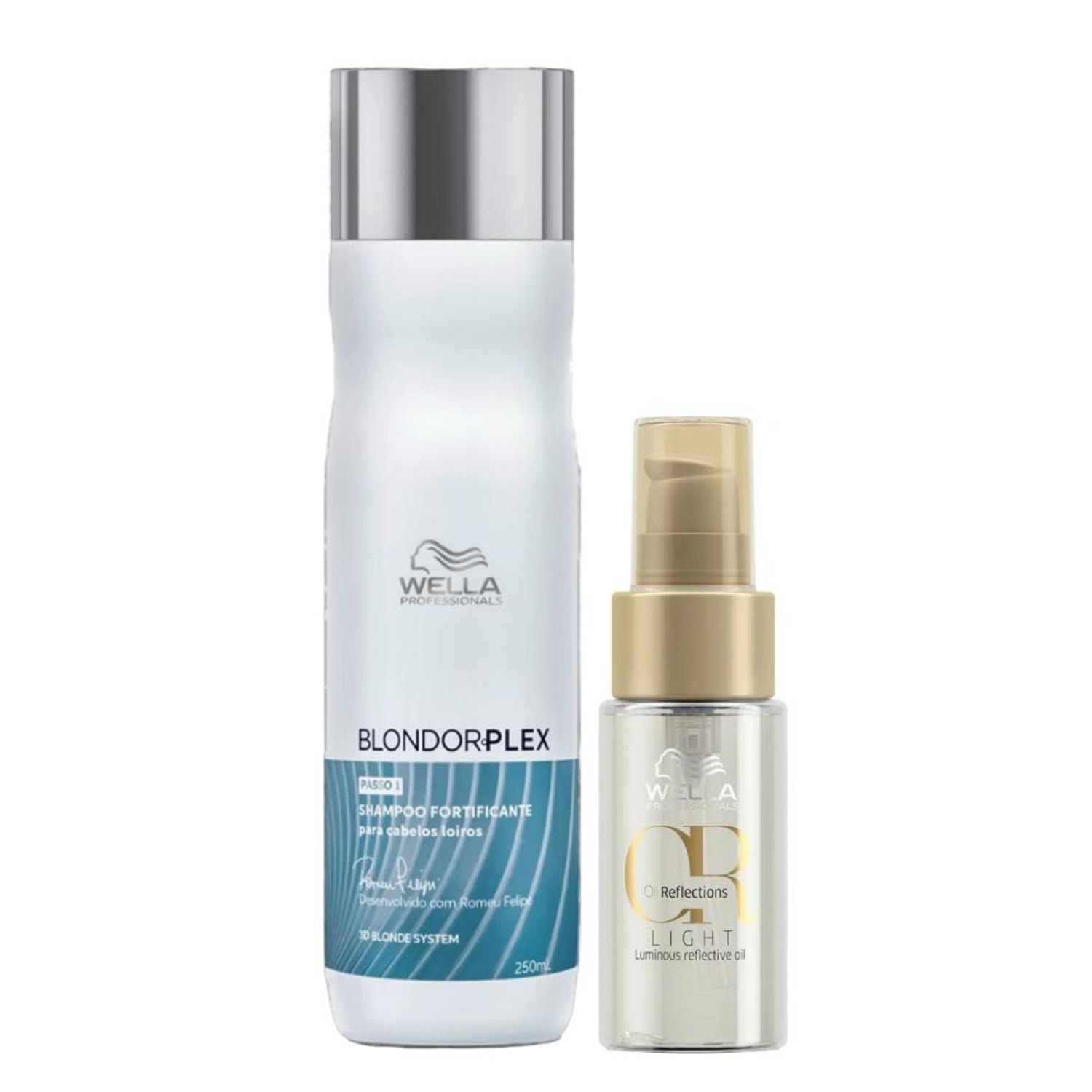Kit Wella Professionals BlondorPlex Light Loiros Intense (2 Produtos)