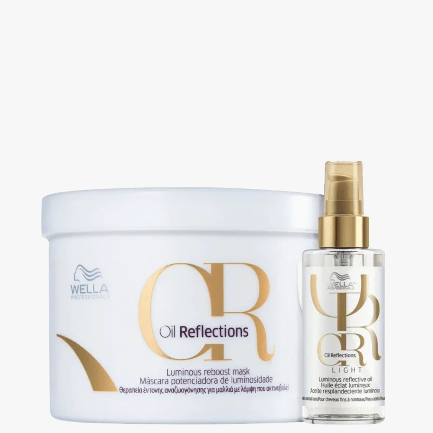 Kit Wella Professionals Oil Reflections Shine Light Duo (2 Produtos)
