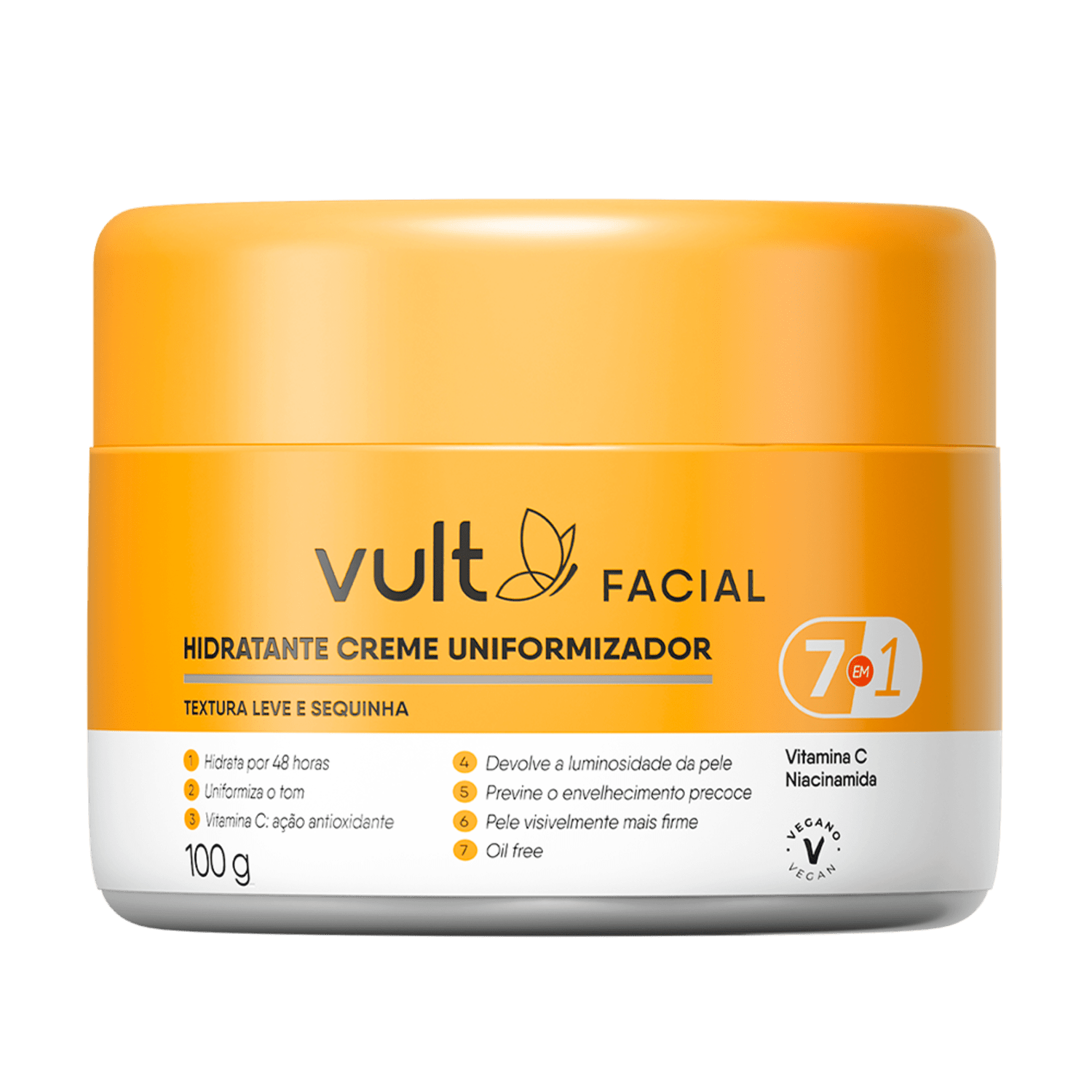 Hidratante Creme Uniformizador Facial 100g