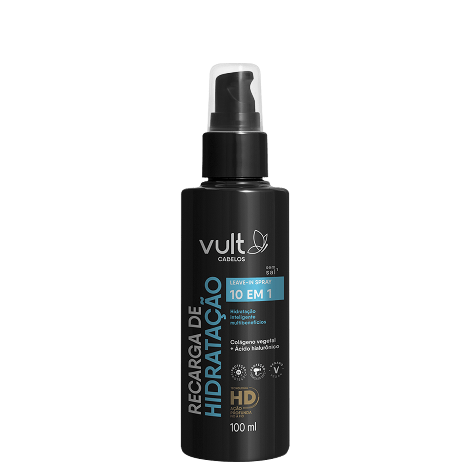 Vult Cabelos Recarga de Hidratação 10 em 1 - Leave-in Spray 100ml