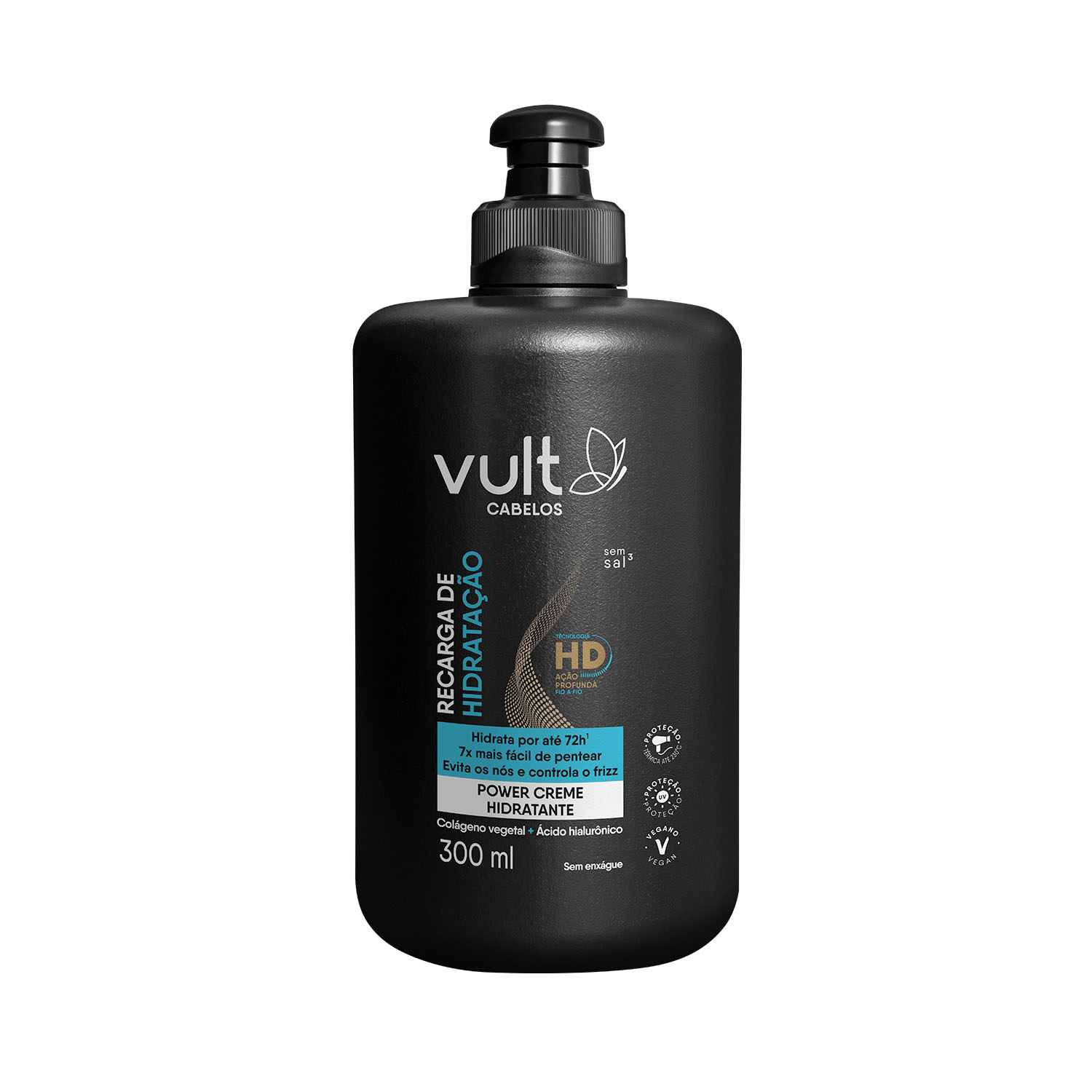 Vult Cabelos Recarga de Hidratação Power - Creme Hidratante 300ml