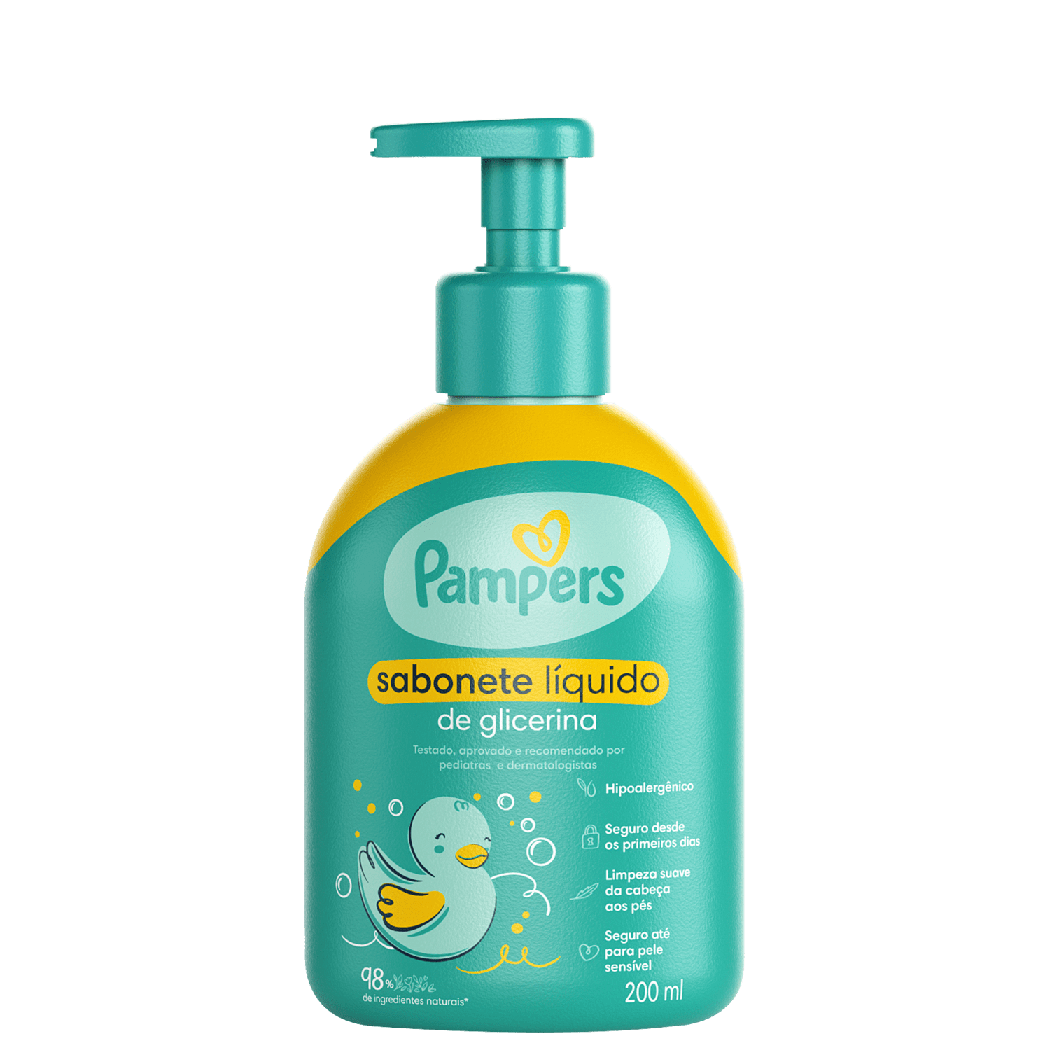 Pampers Glicerina - Sabonete Líquido 200ml