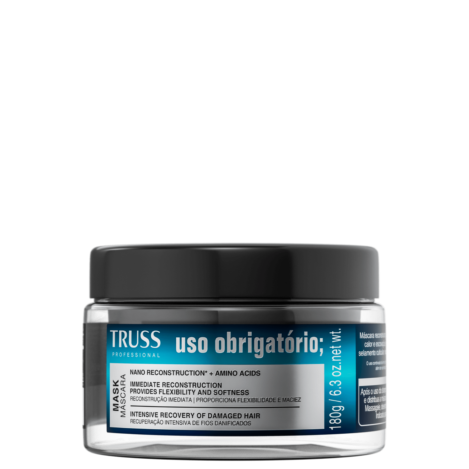 TRUSS Uso Obrigatório - Máscara de Tratamento Capilar 180g