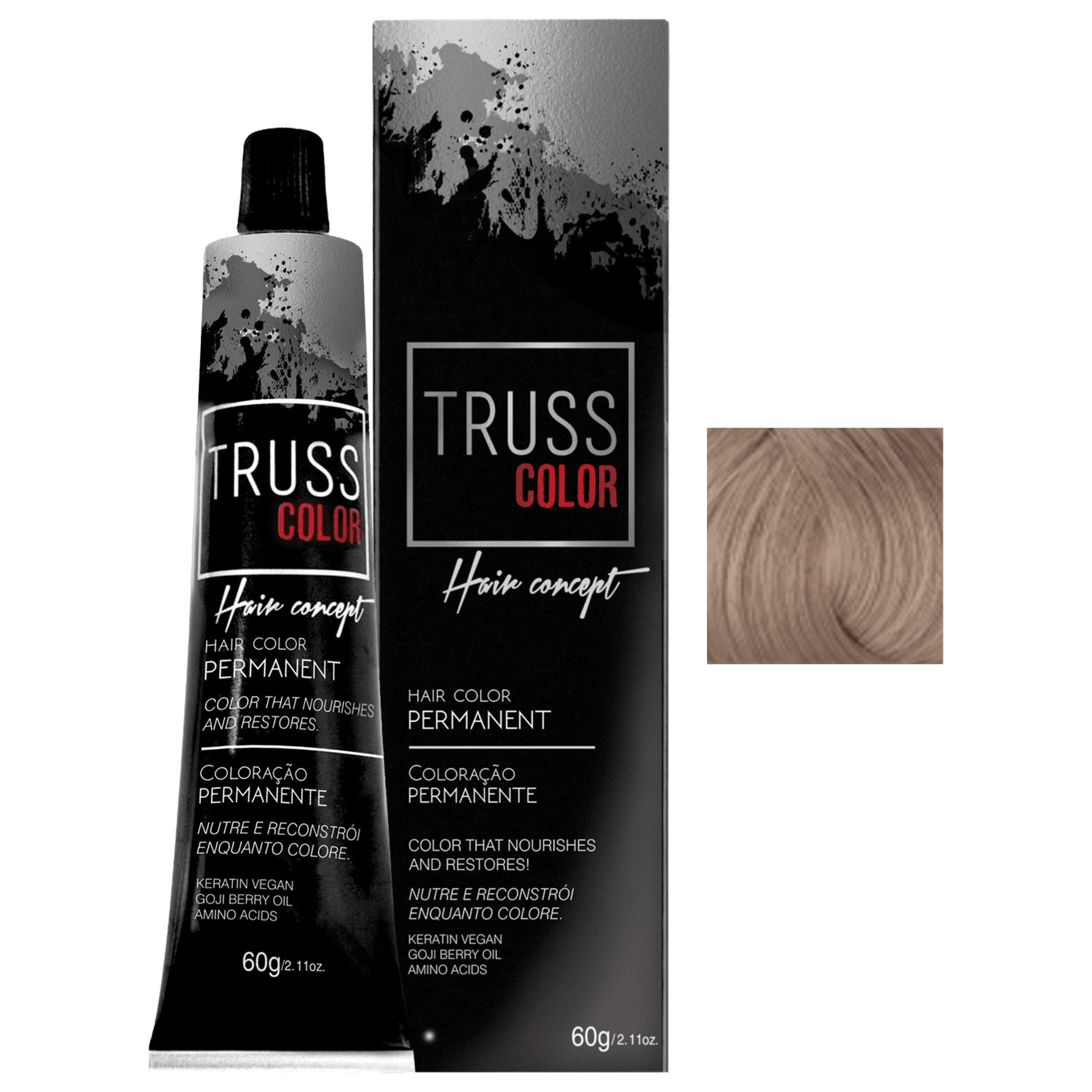 TRUSS Color Hair Concept 8.2 - Coloração Permanente 60g