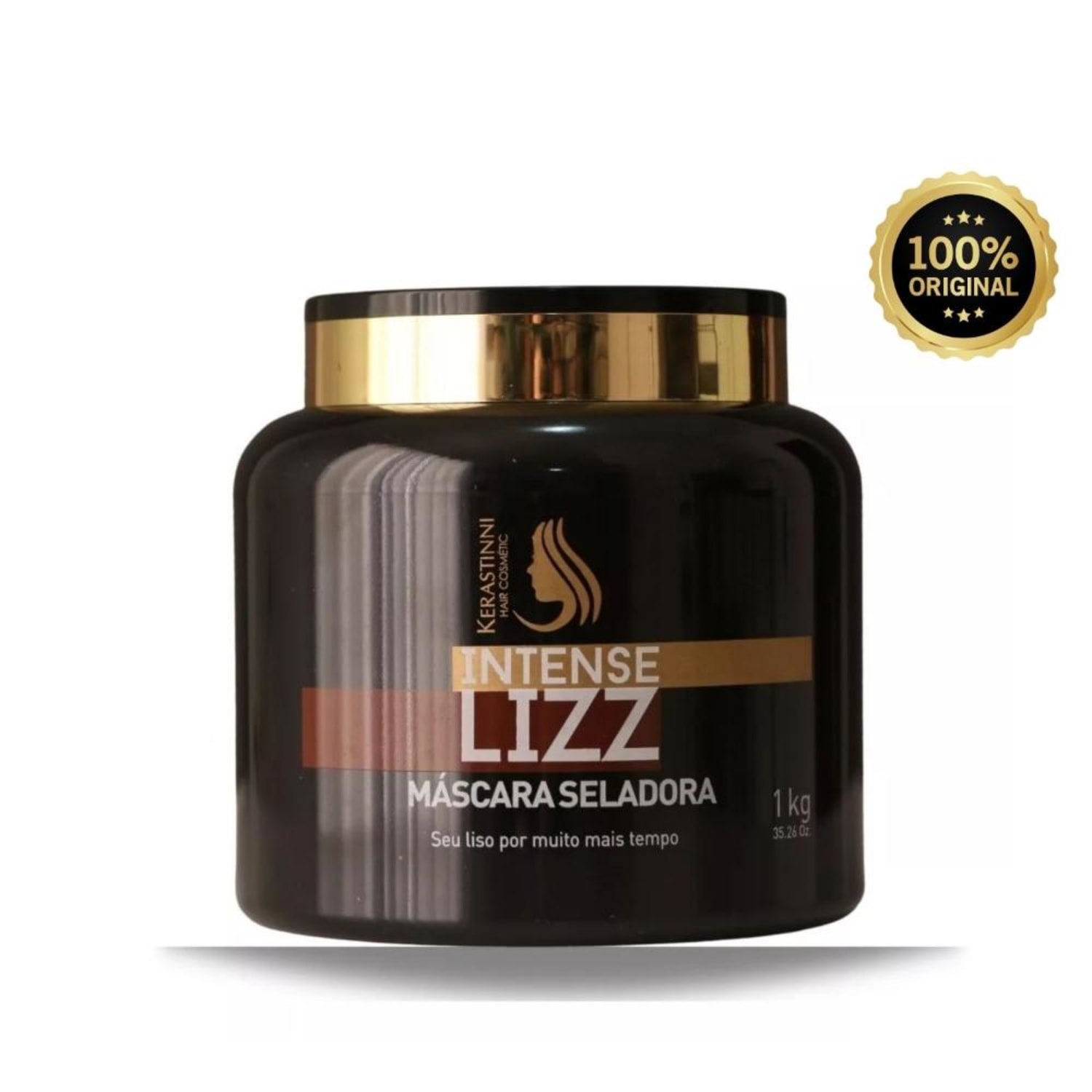 Máscara Seladora Intense Lizz Bloqueio Do Frizz 1kg