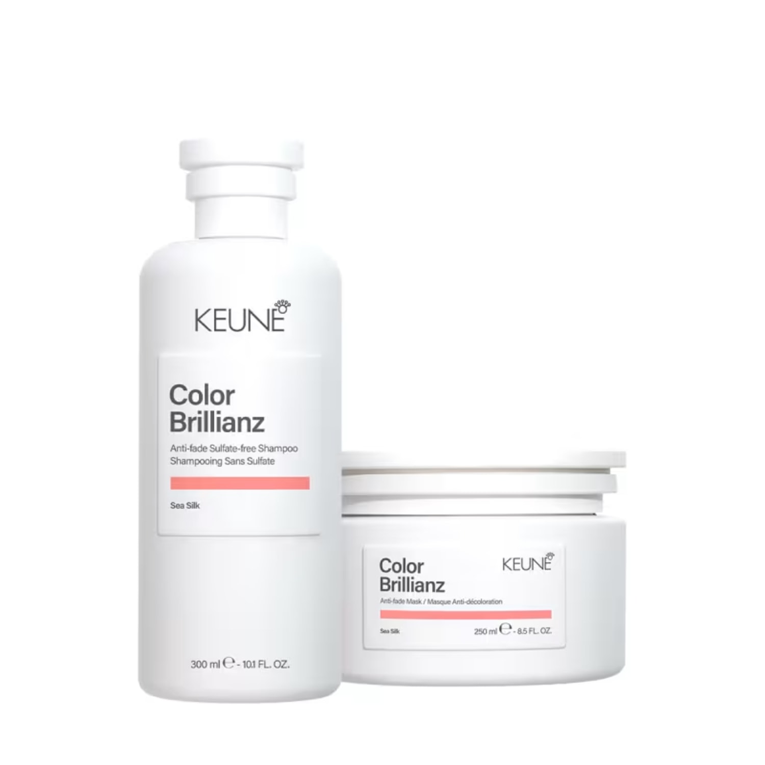 Kit Keune Color Brillianz Shampoo 300ml + Mascara 250ml