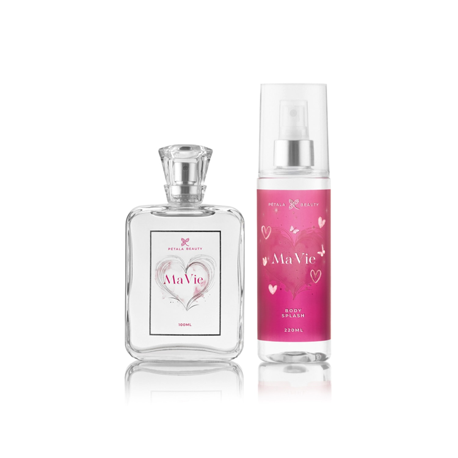 Conjunto Body Splash Perfume Mavie Pétala Beauty