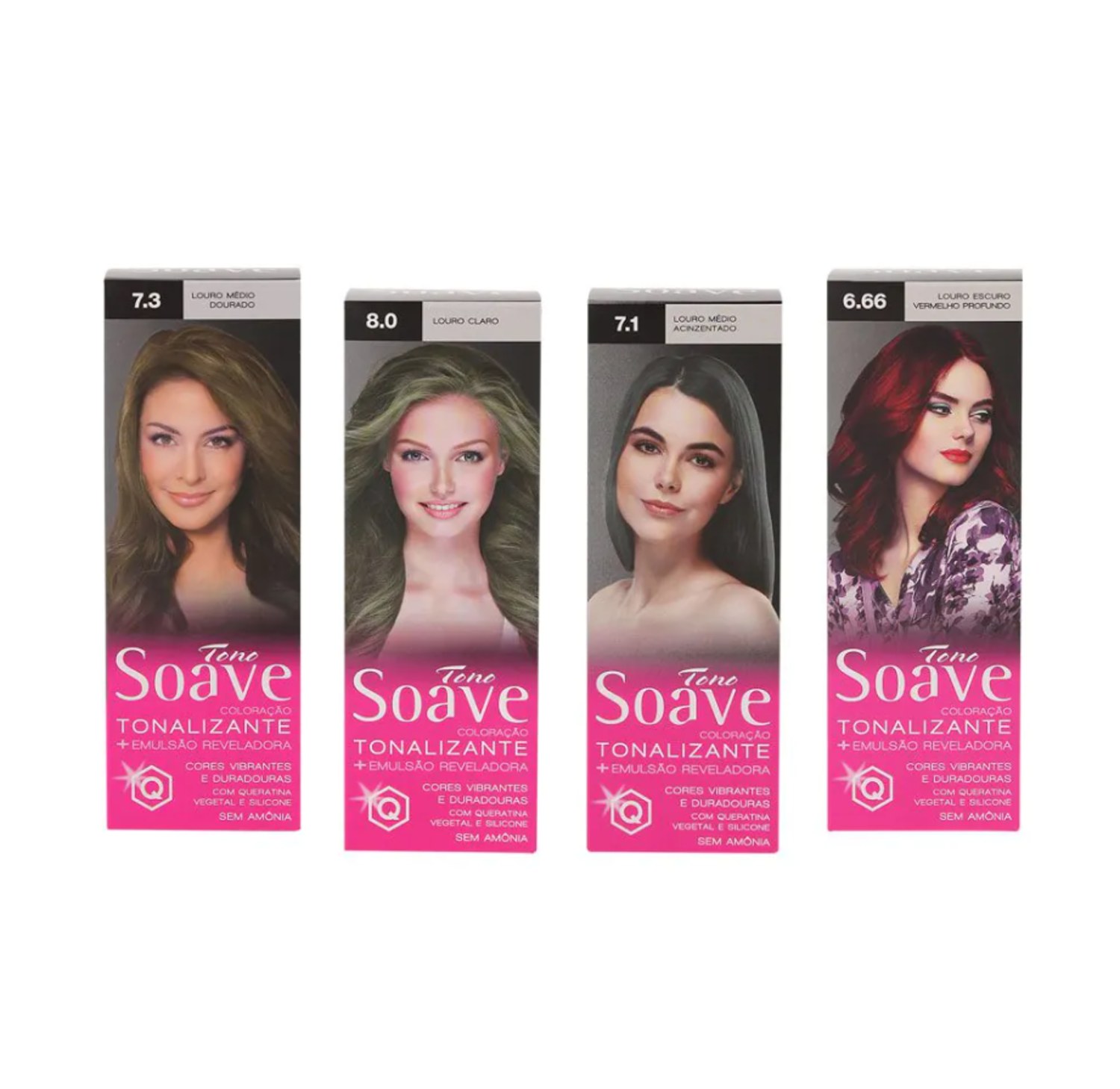 Coloração Tonalizante Tono Soave Capelli - Escolha seu produto - 7.1 Louro médio acinz