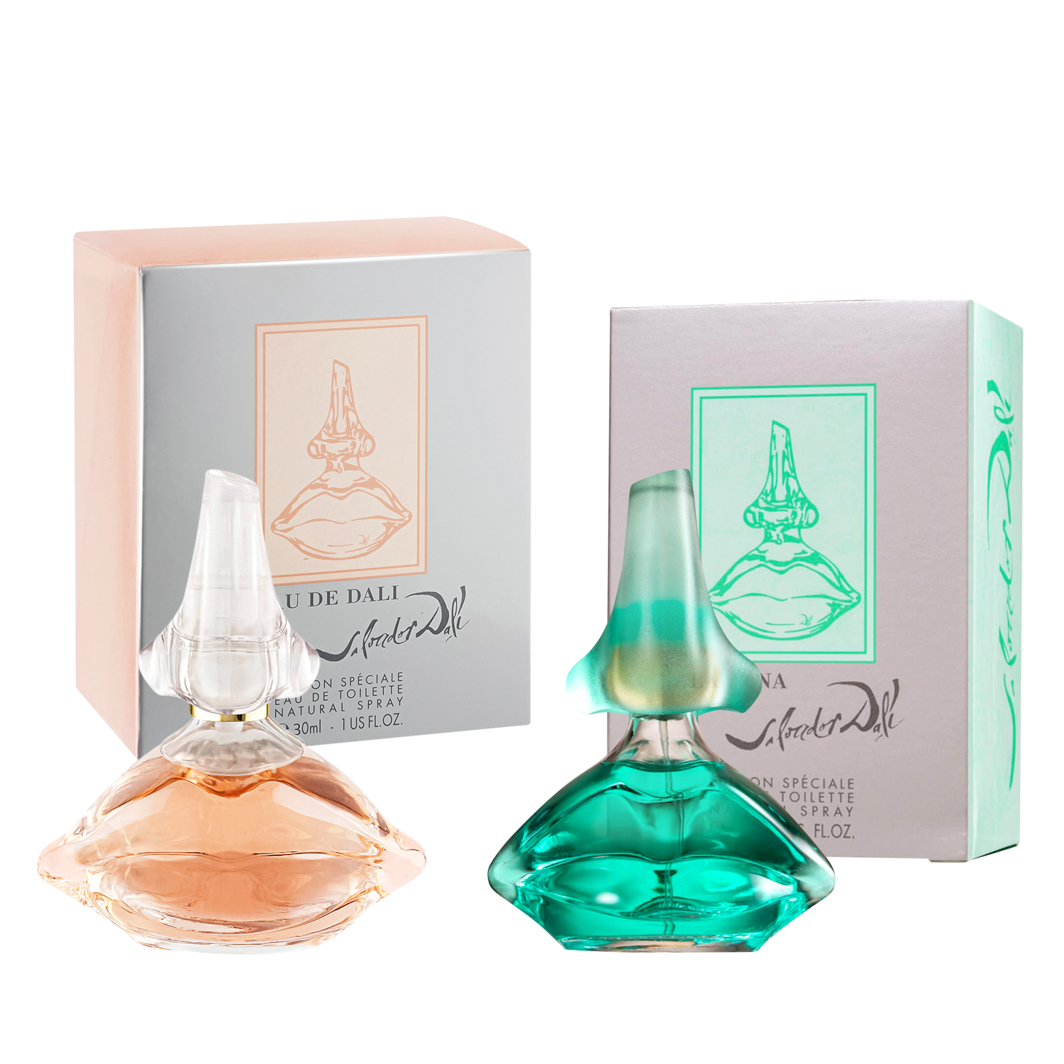 Conjunto Laguna & Eau de Dali Salvador Dalí Feminino - Eau de Toilette 30ml + Eau de Toilette 30ml