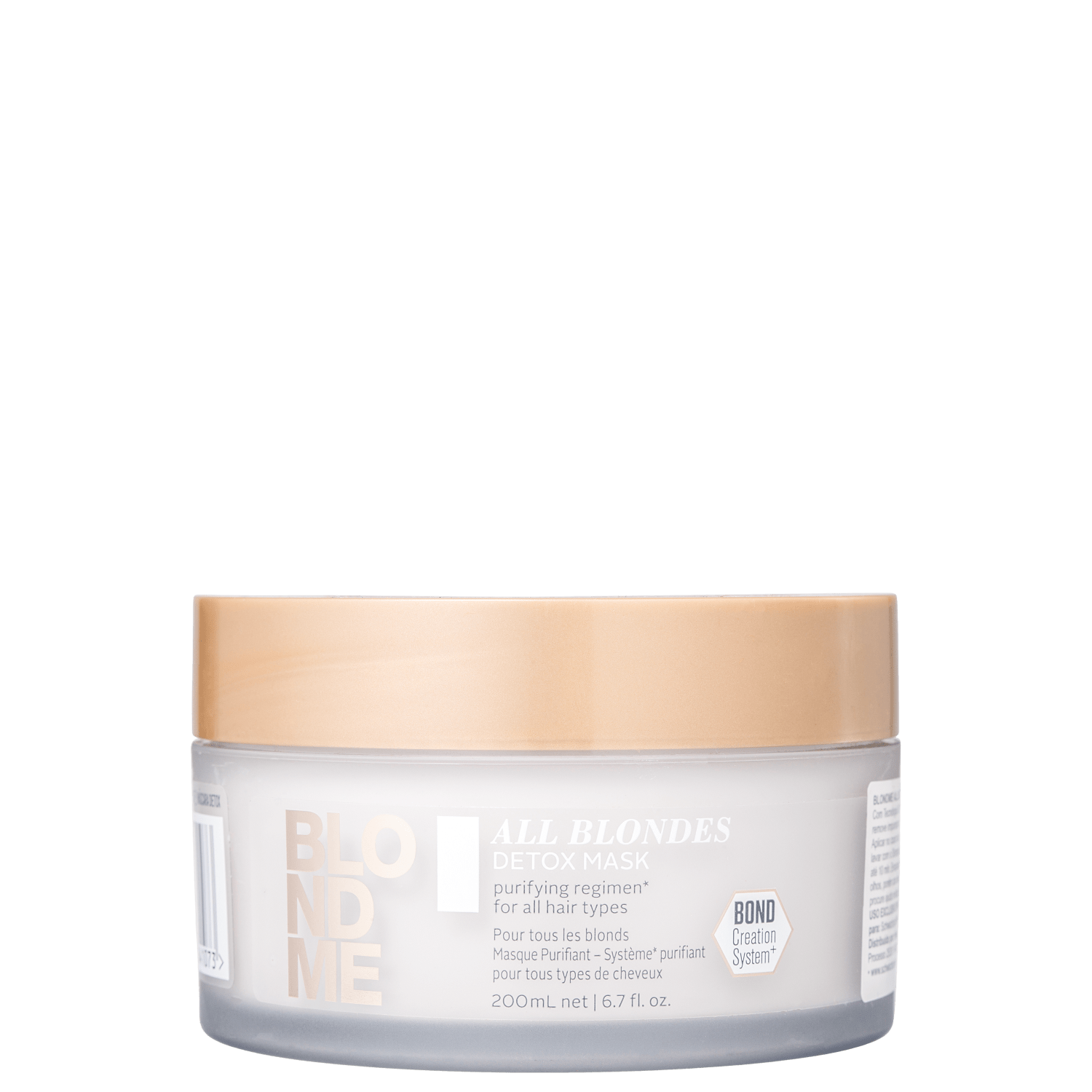 Schwarzkopf Professional BlondMe para Todos os Loiros - Máscara Capilar Purificante 200ml