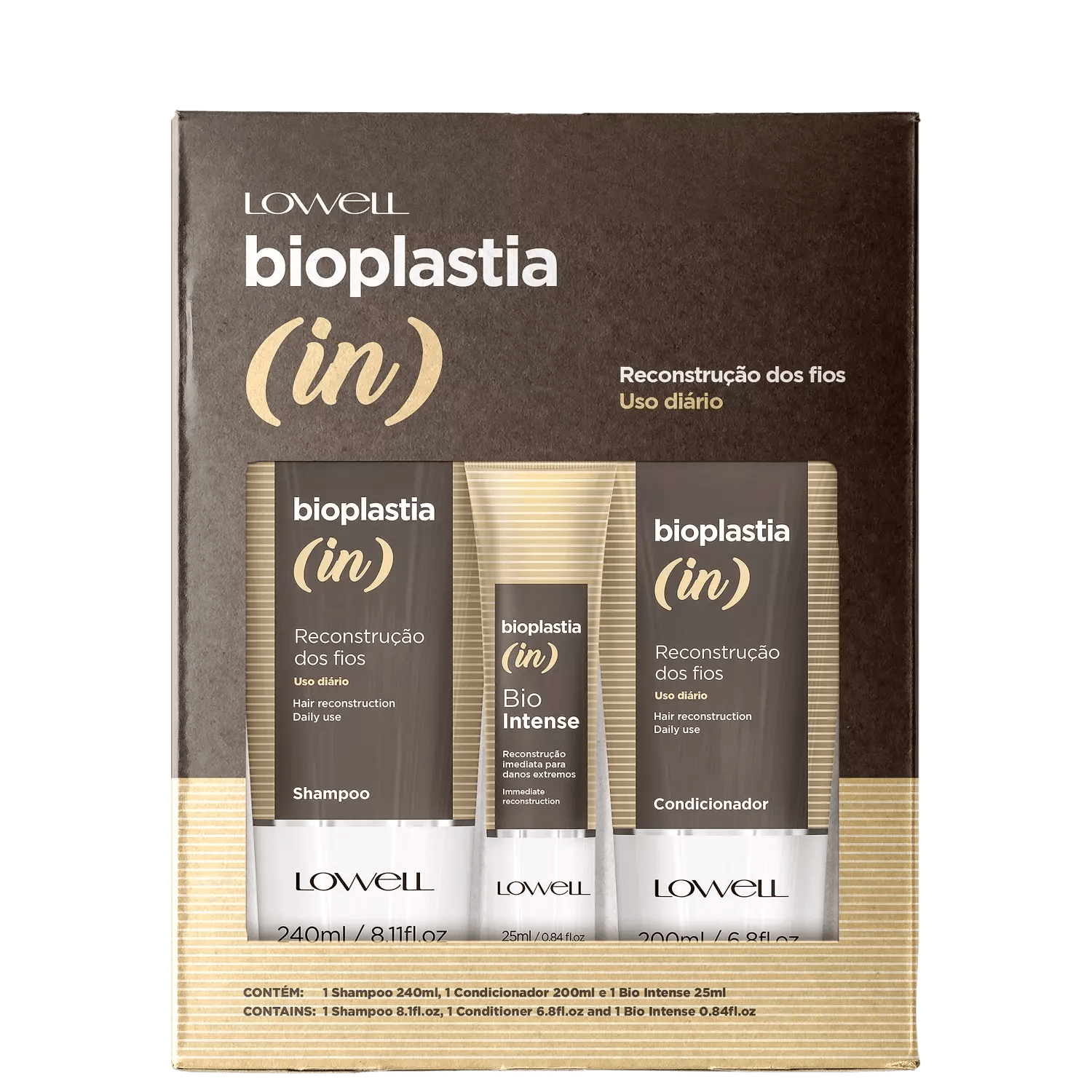Kit Lowell Bioplastia (in) (3 Produtos)