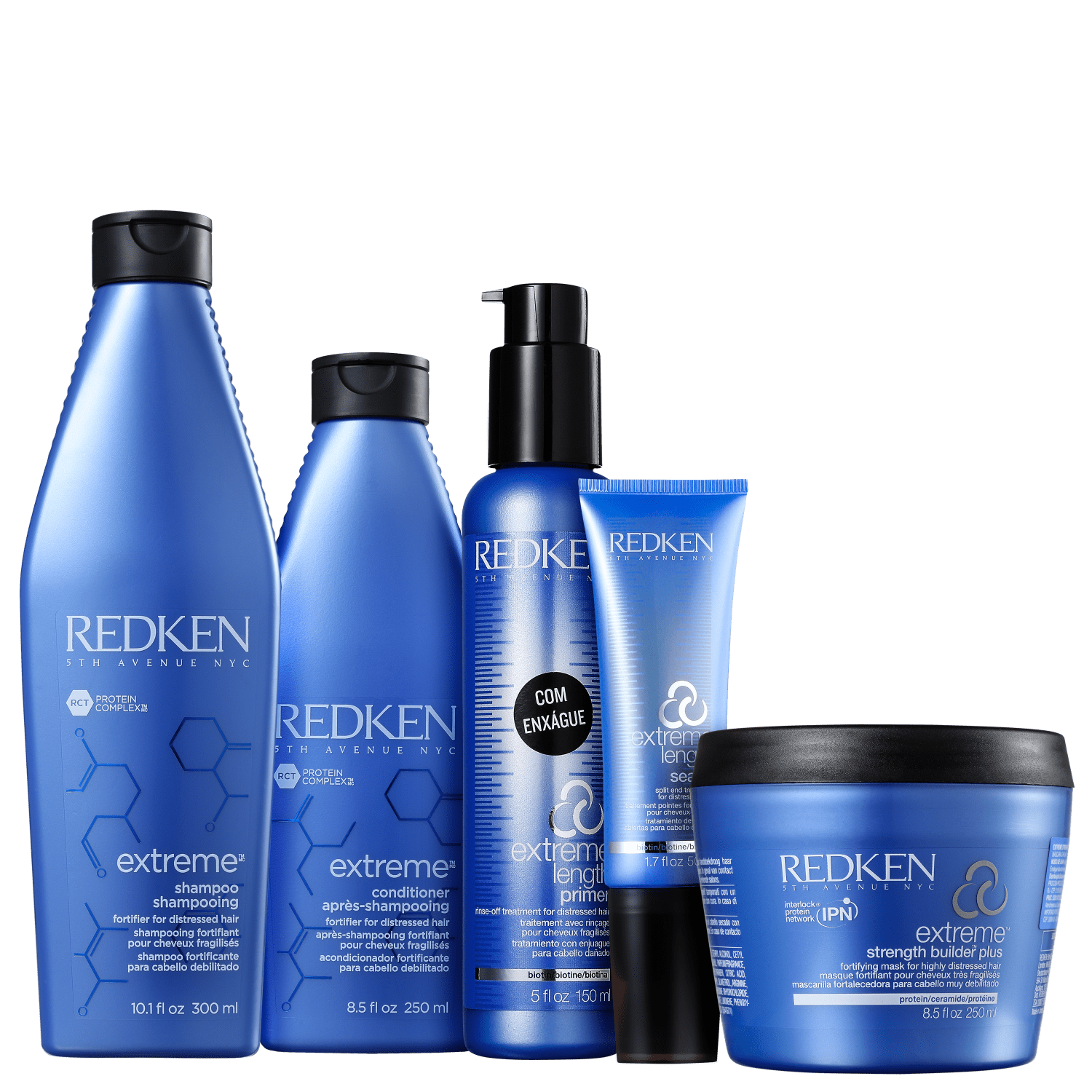 Redken Extreme Length Builder Plus Kit (5 Produtos)