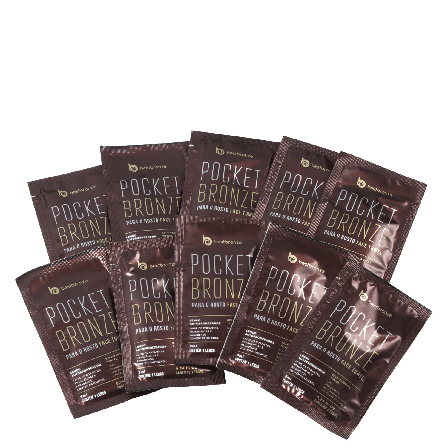 Best Bronze Pocket Bronze - Lenço Autobronzeador 10x3ml