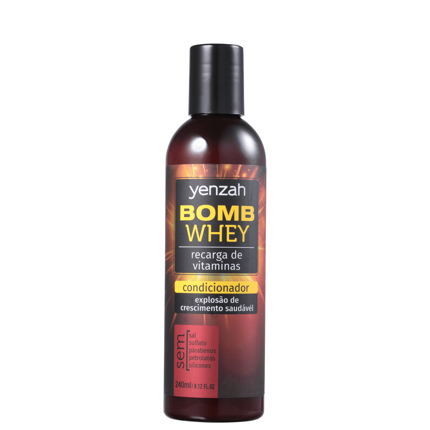 Yenzah Power Whey Bomb Cream - Condicionador 240ml