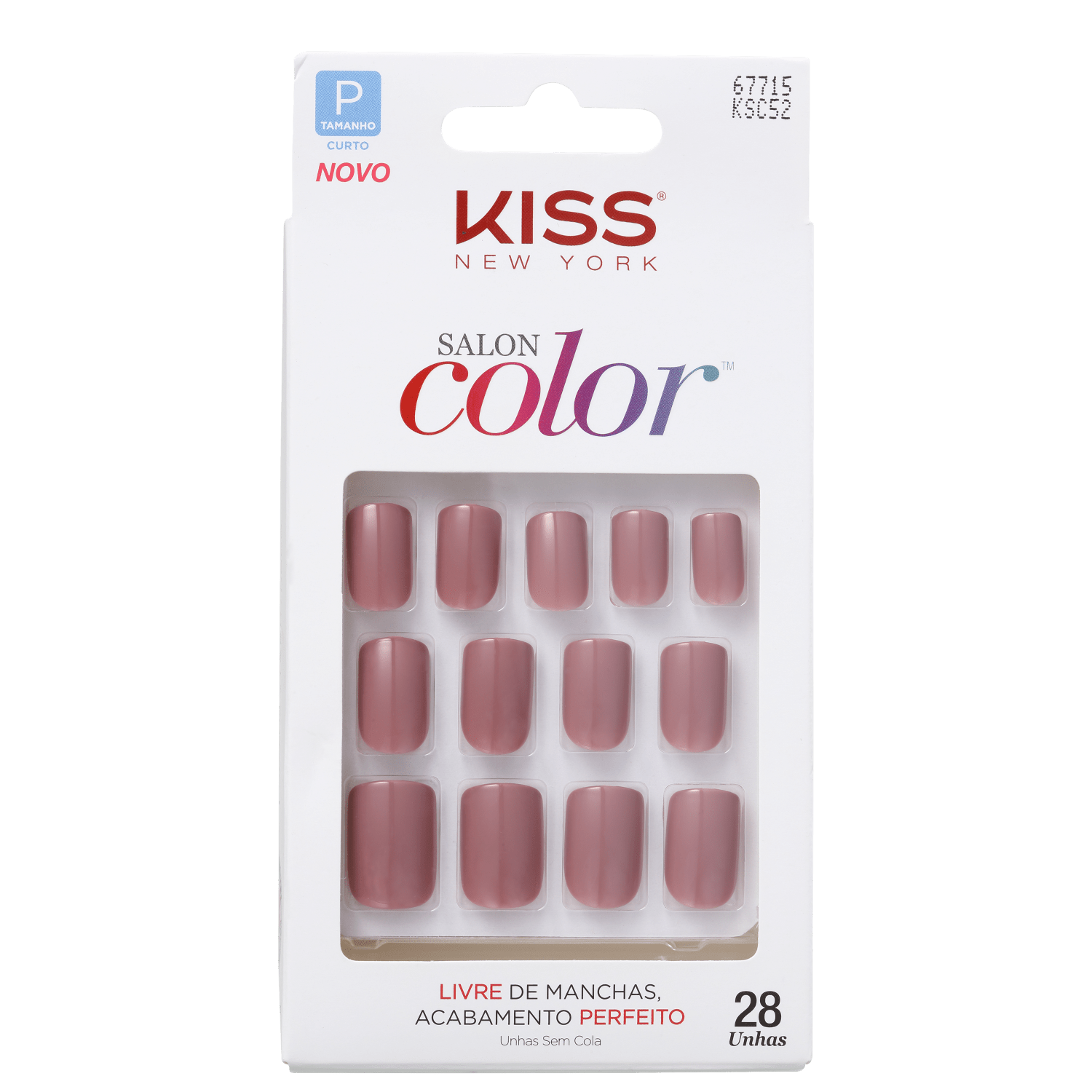 Kiss New York Salon Color Beautiful - Unhas Postiças