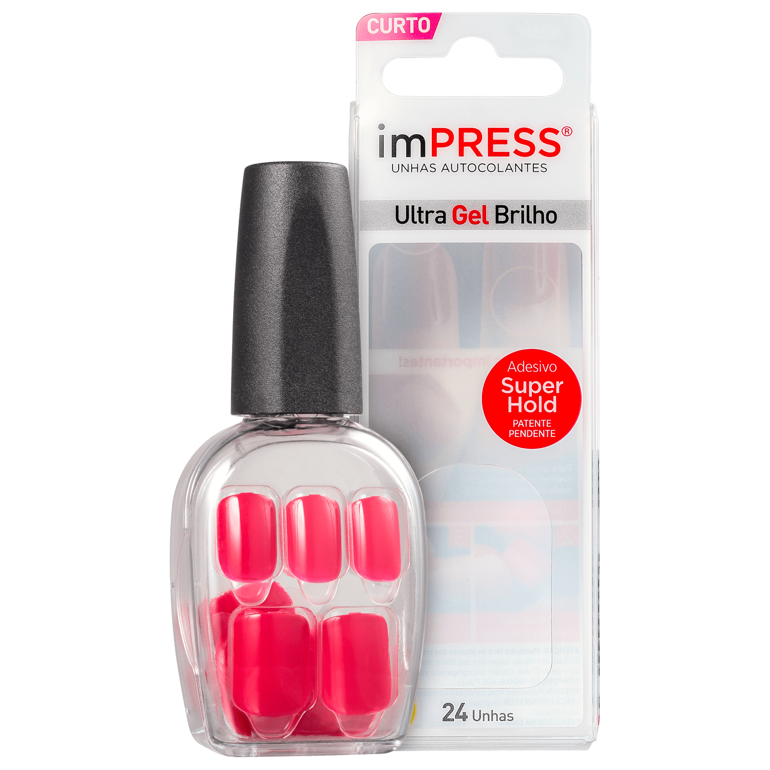 Kiss New York Impress Colorida Curta Trend Alert - Unhas Postiças