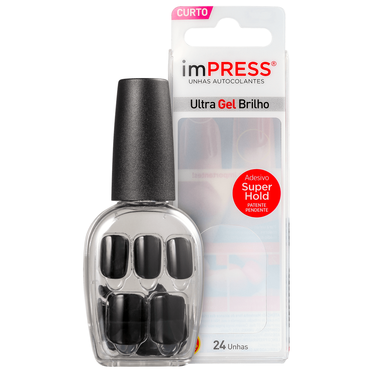 Kiss New York Impress Curta Text Appeal - Unhas Postiças