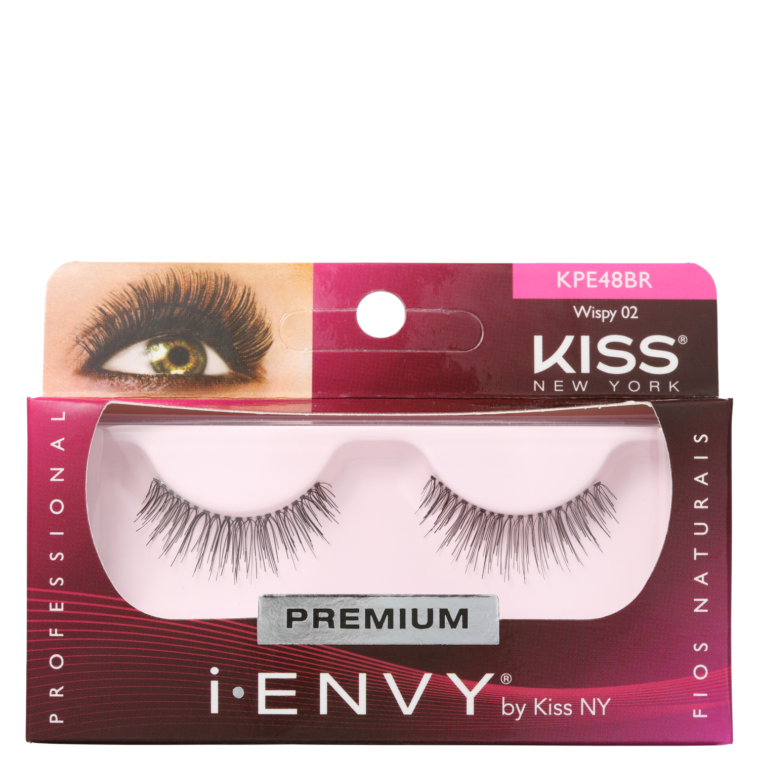 Kiss New York i-Envy Wispy 02 - Cílios Postiços