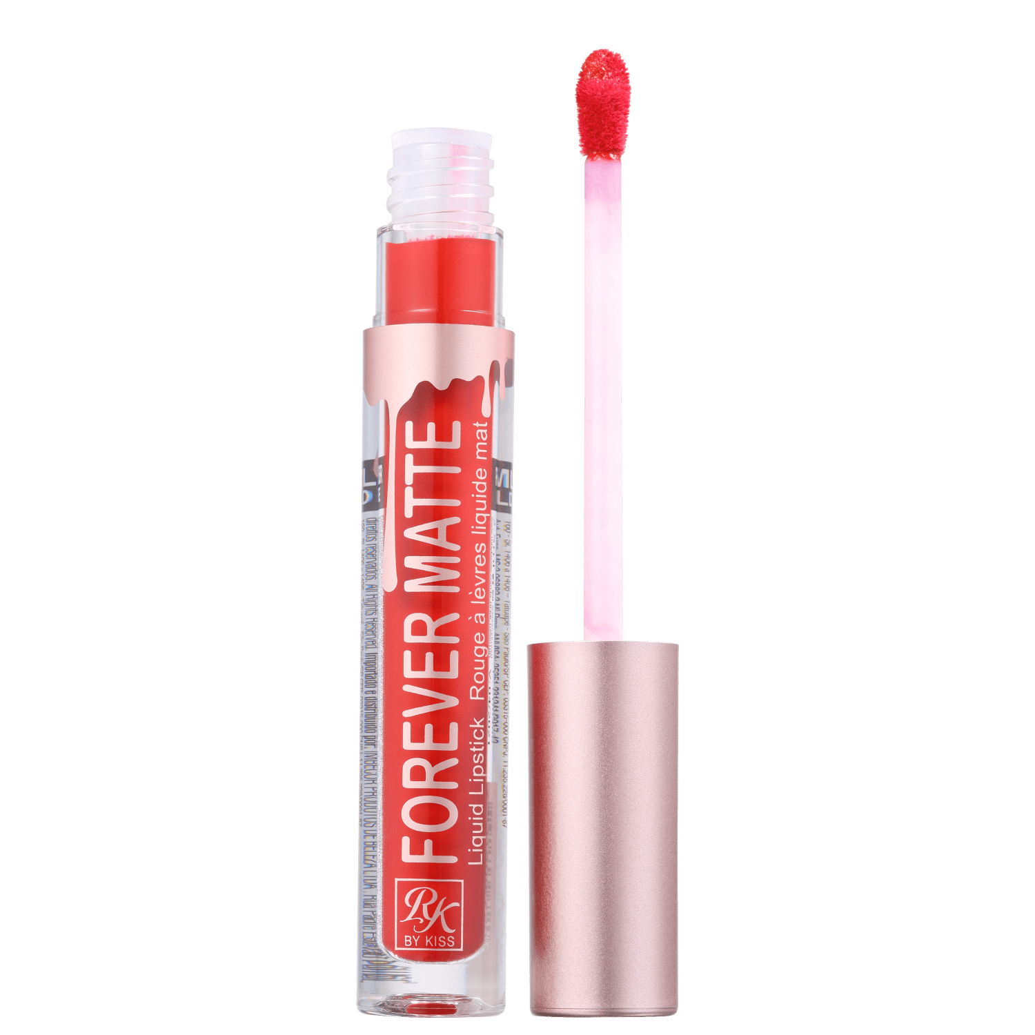 Ruby Kisses Forever Matte Wild Fire - Batom Líquido 3ml