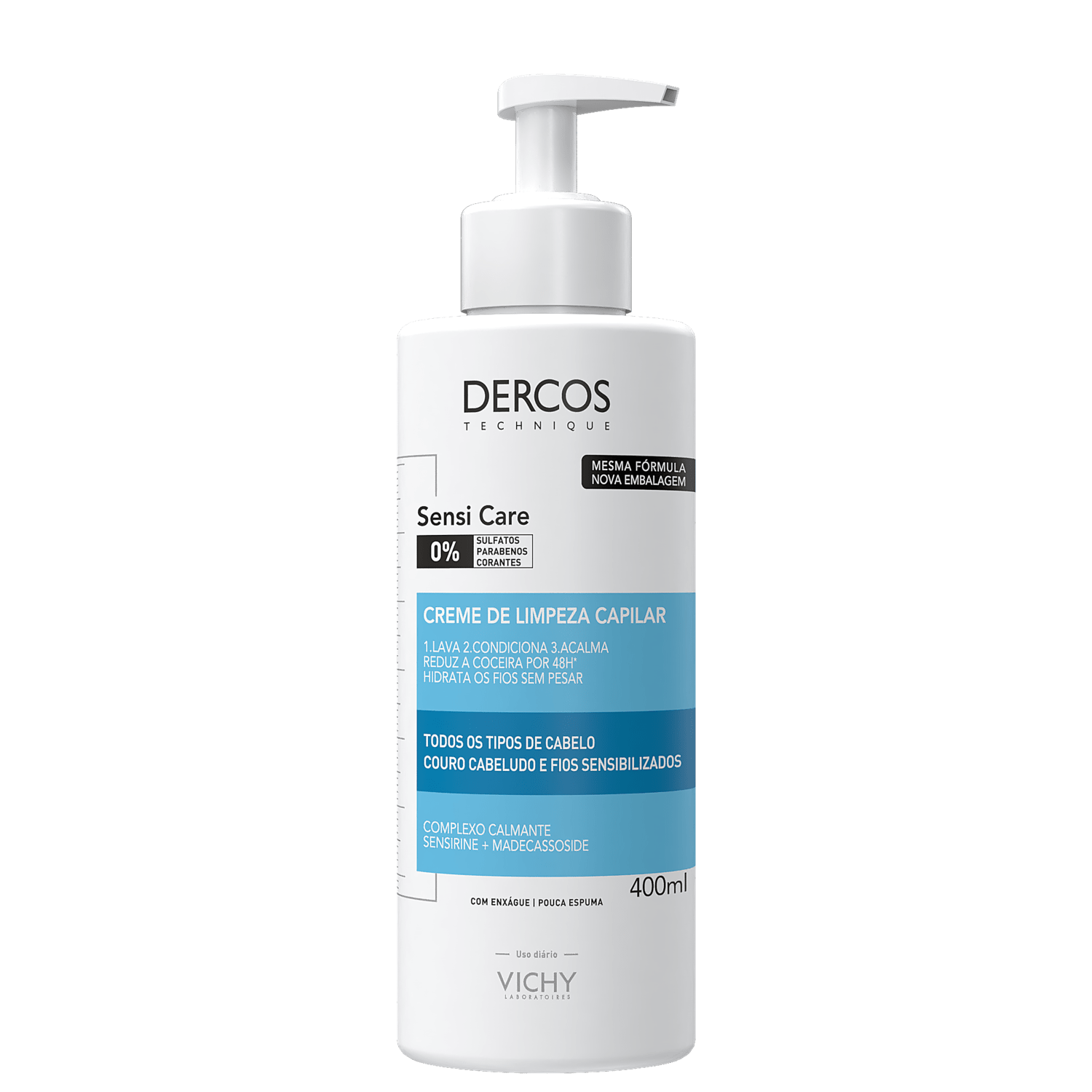 Vichy Dercos Sensi Care - Tratamento Capilar 400ml