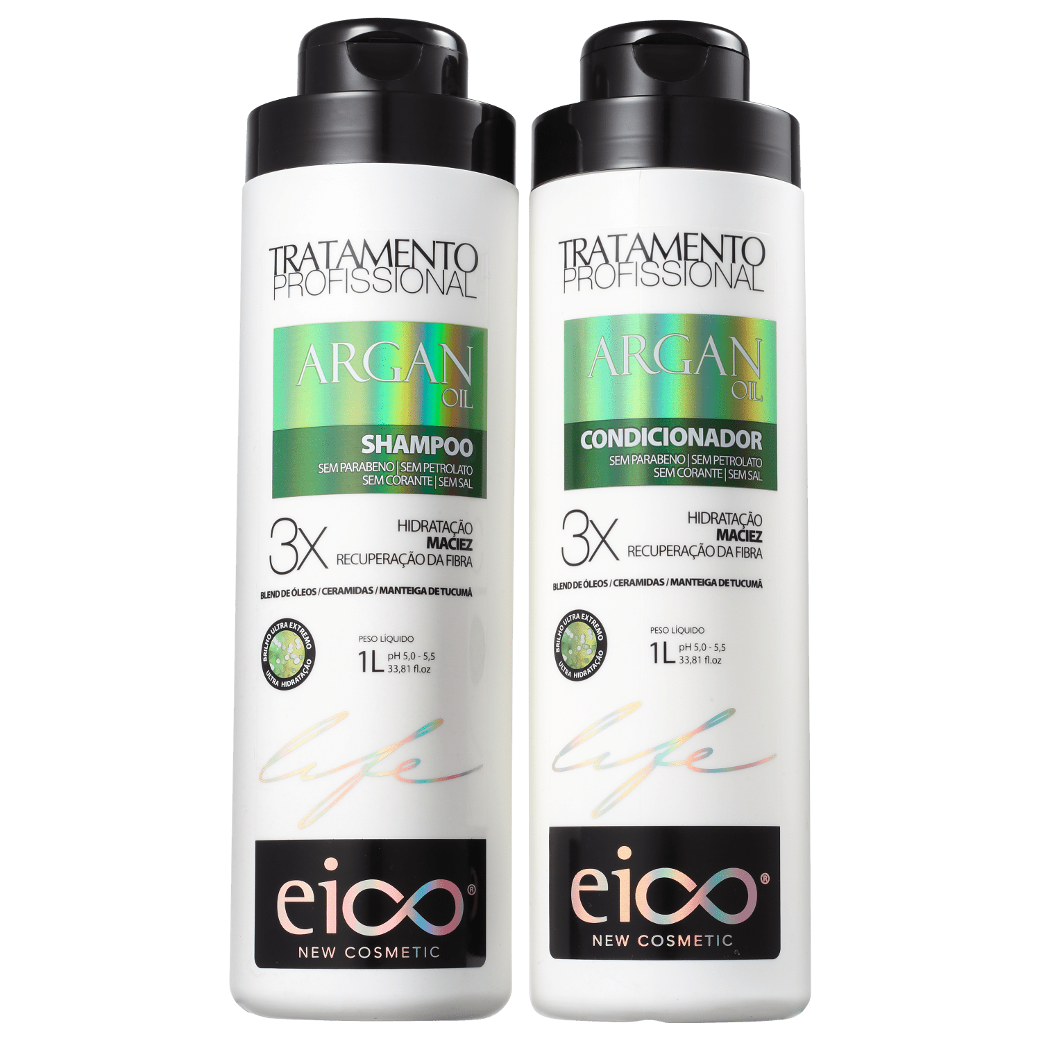 Kit Eico Life Argan Oil Duo (2 Produtos)