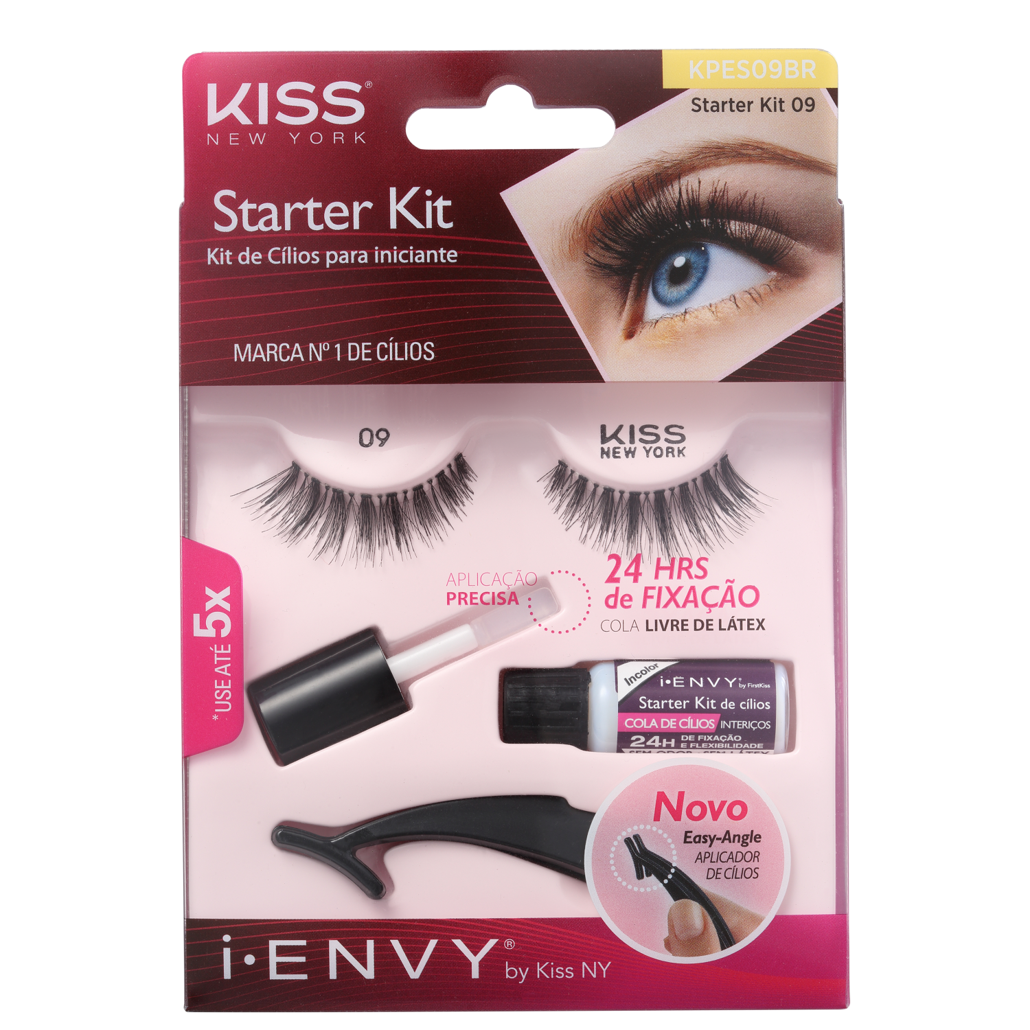 Kit Kiss New York i-Envy Starter 09 (3 Produtos)