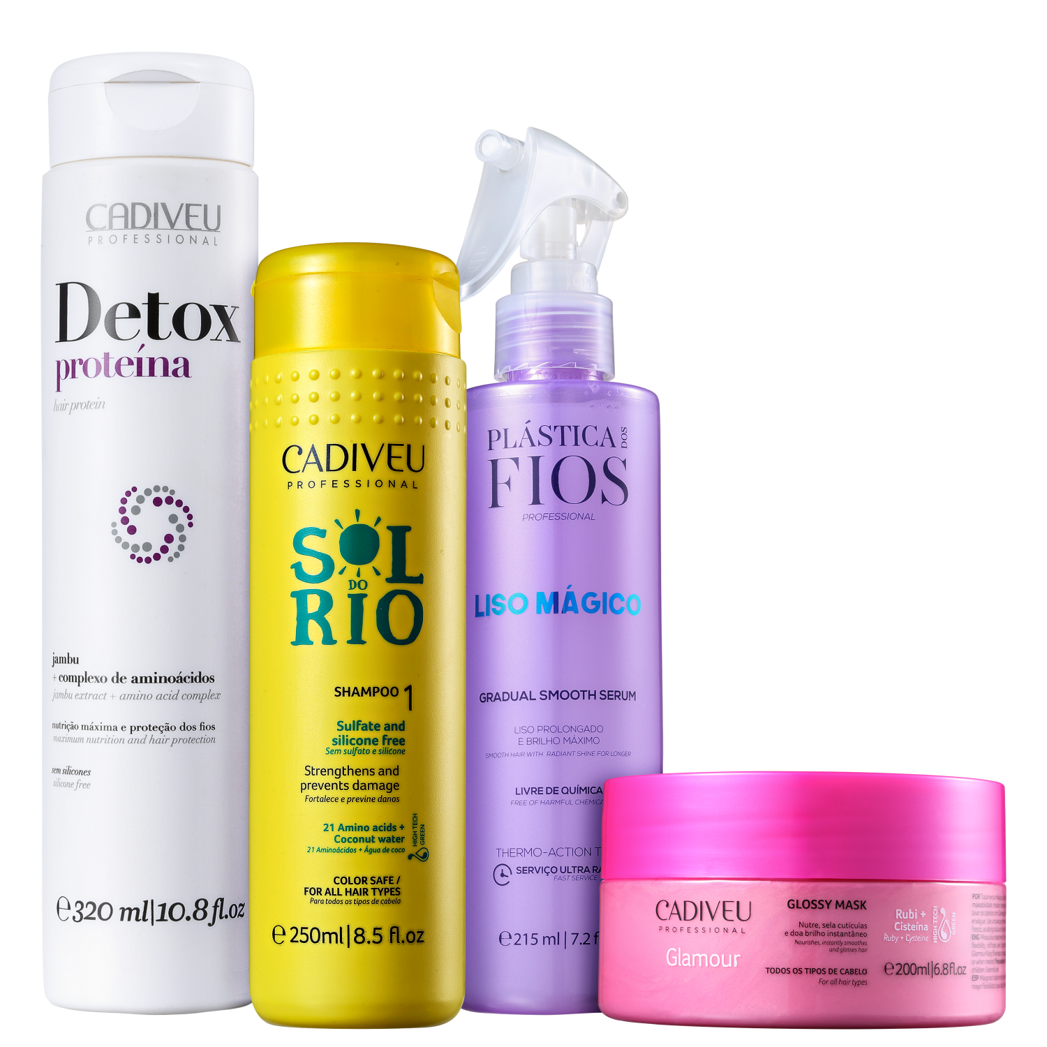 Kit Cadiveu Professional Mix (4 Produtos)