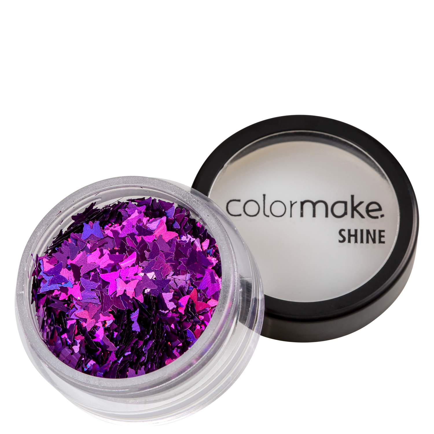 Colormake Shine Formatos Borboleta Roxo - Glitter 2g