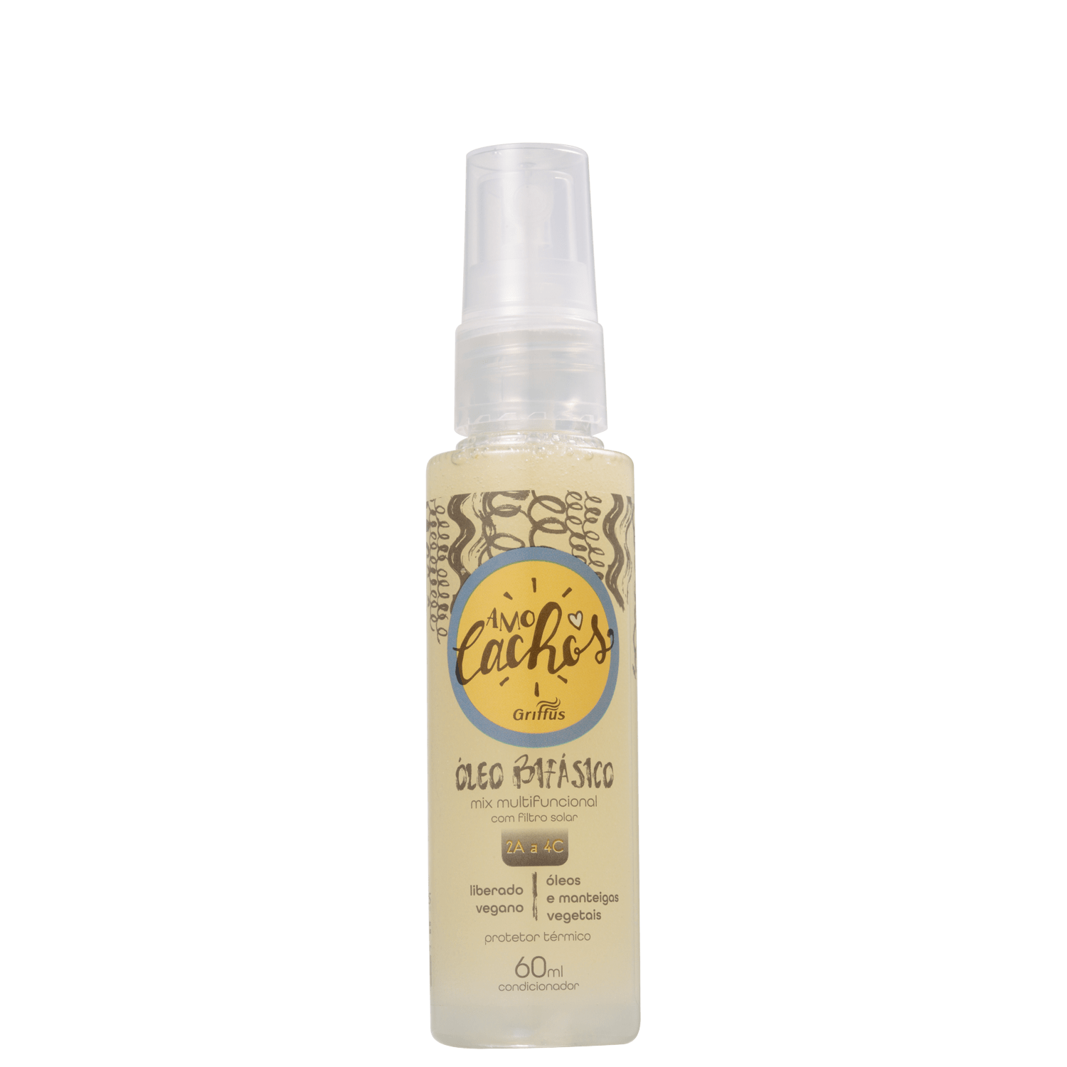 Griffus Amo Cachos - Óleo Bifásico 60ml