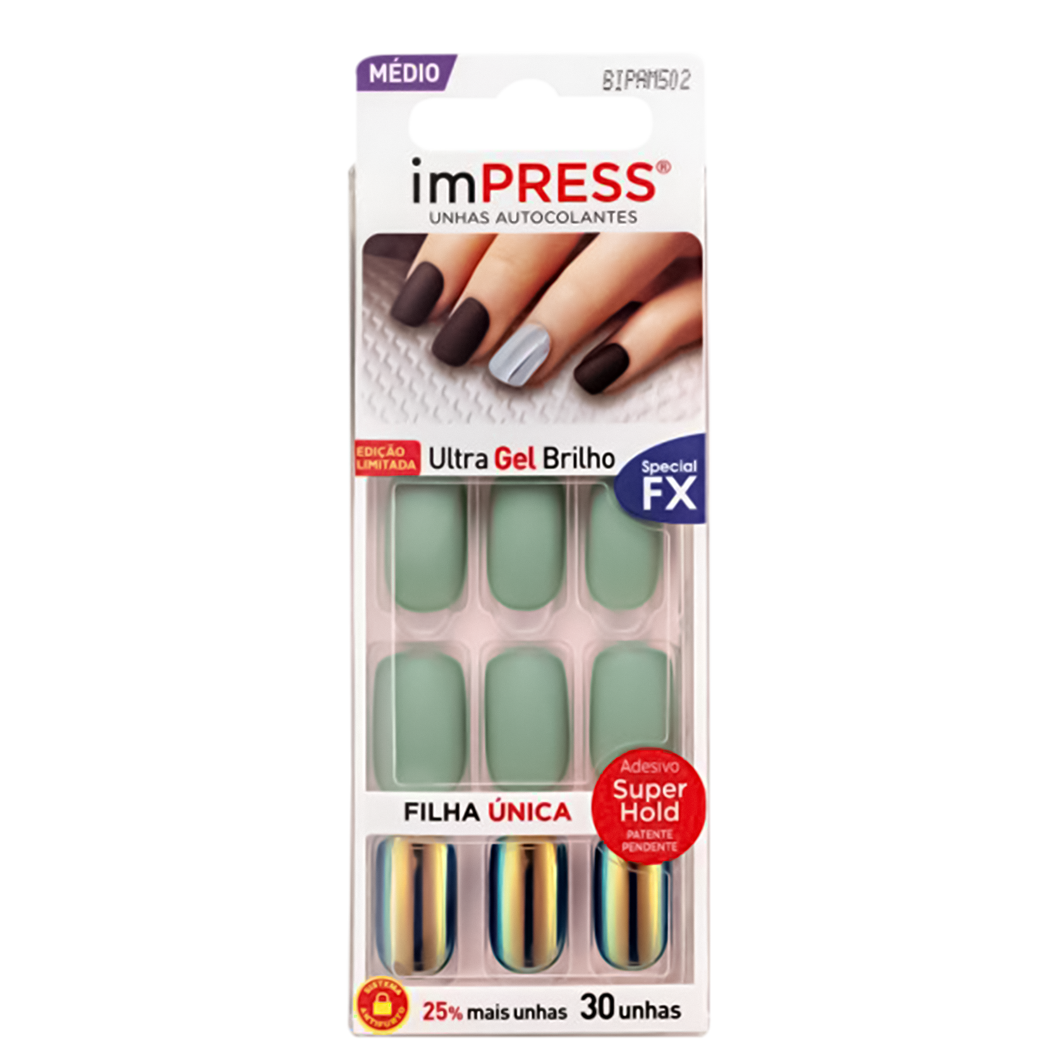 Kiss New York imPRESS Respectful - Unhas Postiças 5g