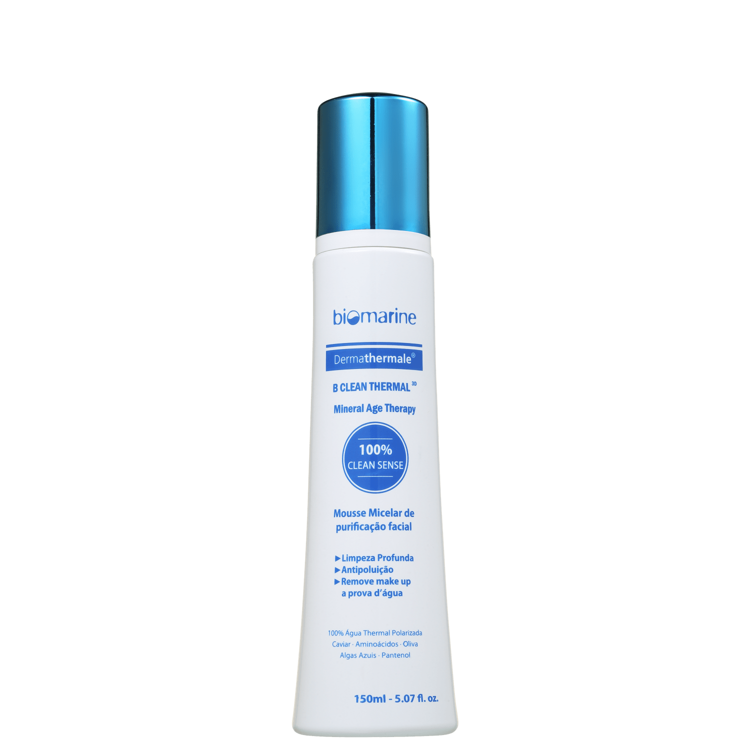 Biomarine B Clean Thermal - Mousse de Limpeza Facial 150ml