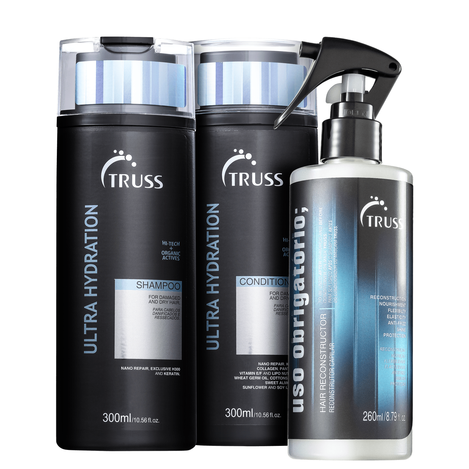 Kit Truss Ultra Hydration Obrigatório (3 Produtos)