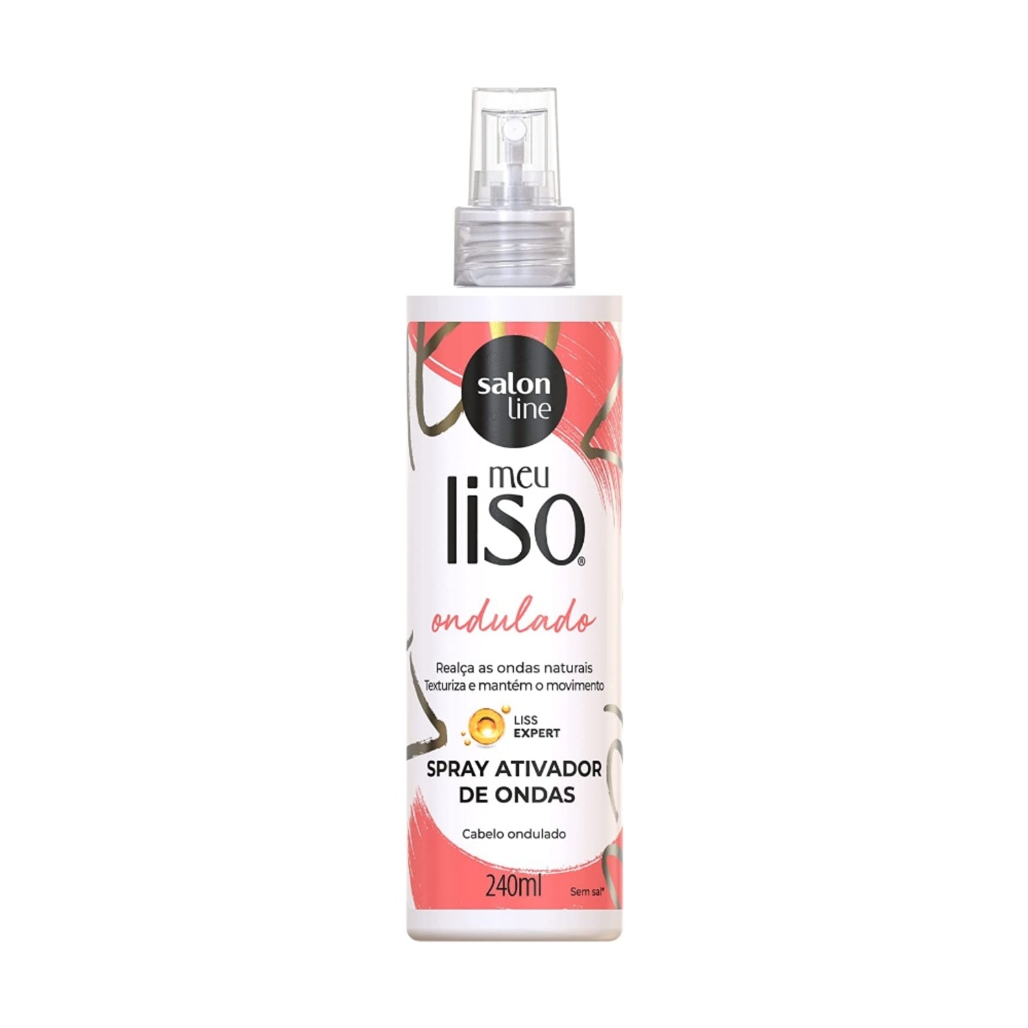 Salon Line Meu Liso Ondulado Taciele Alcolea - Spray Texturizador 240ml