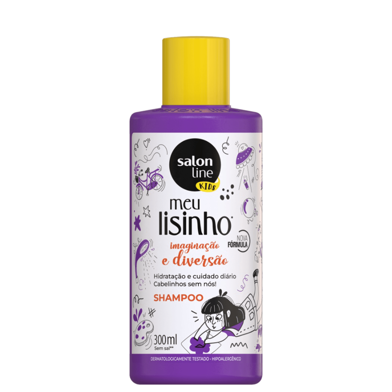 Salon Line Meu Lisinho Kids Frutas - Shampoo 300ml