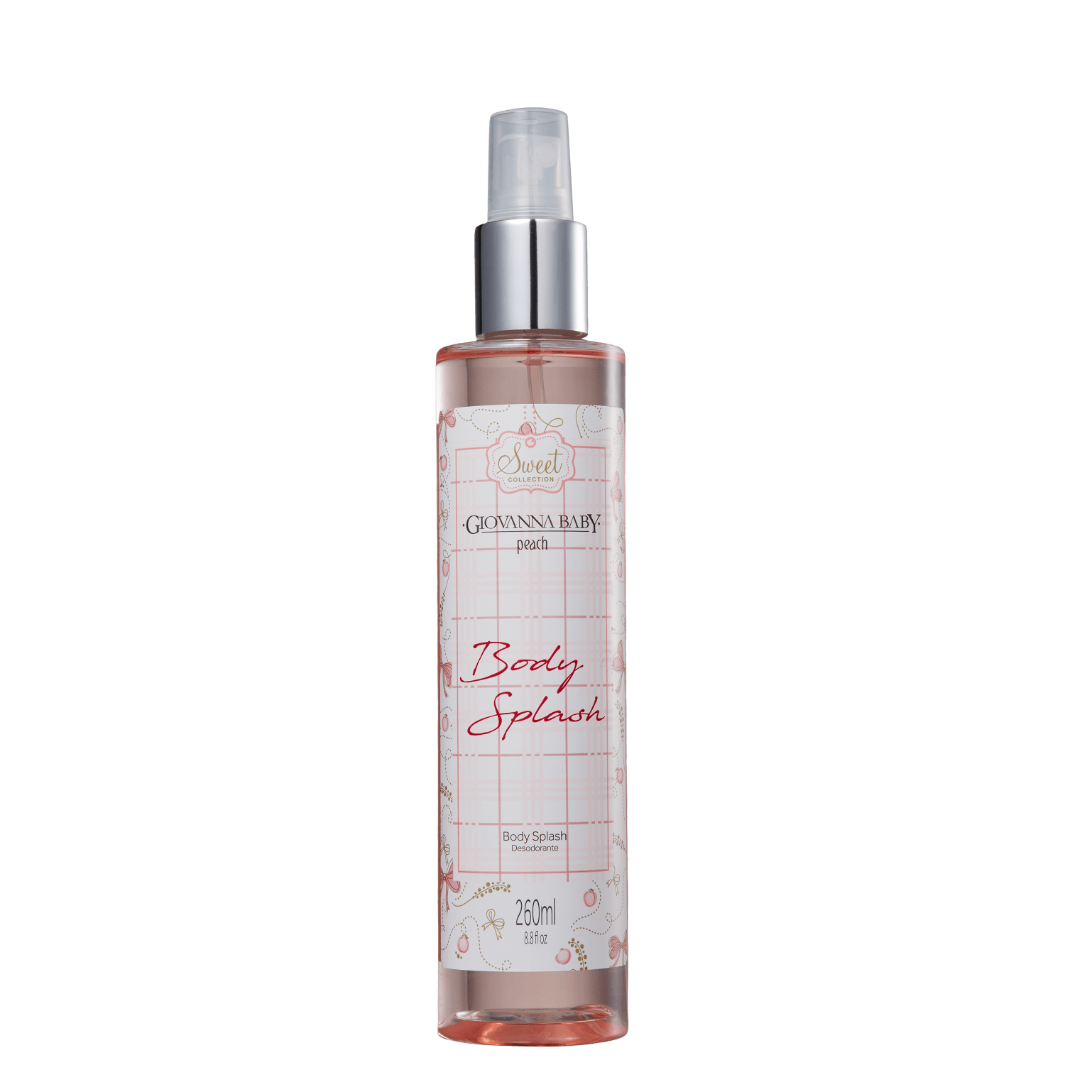 Giovanna Baby Sweet Collection Peach - Body Spray Feminino 260ml