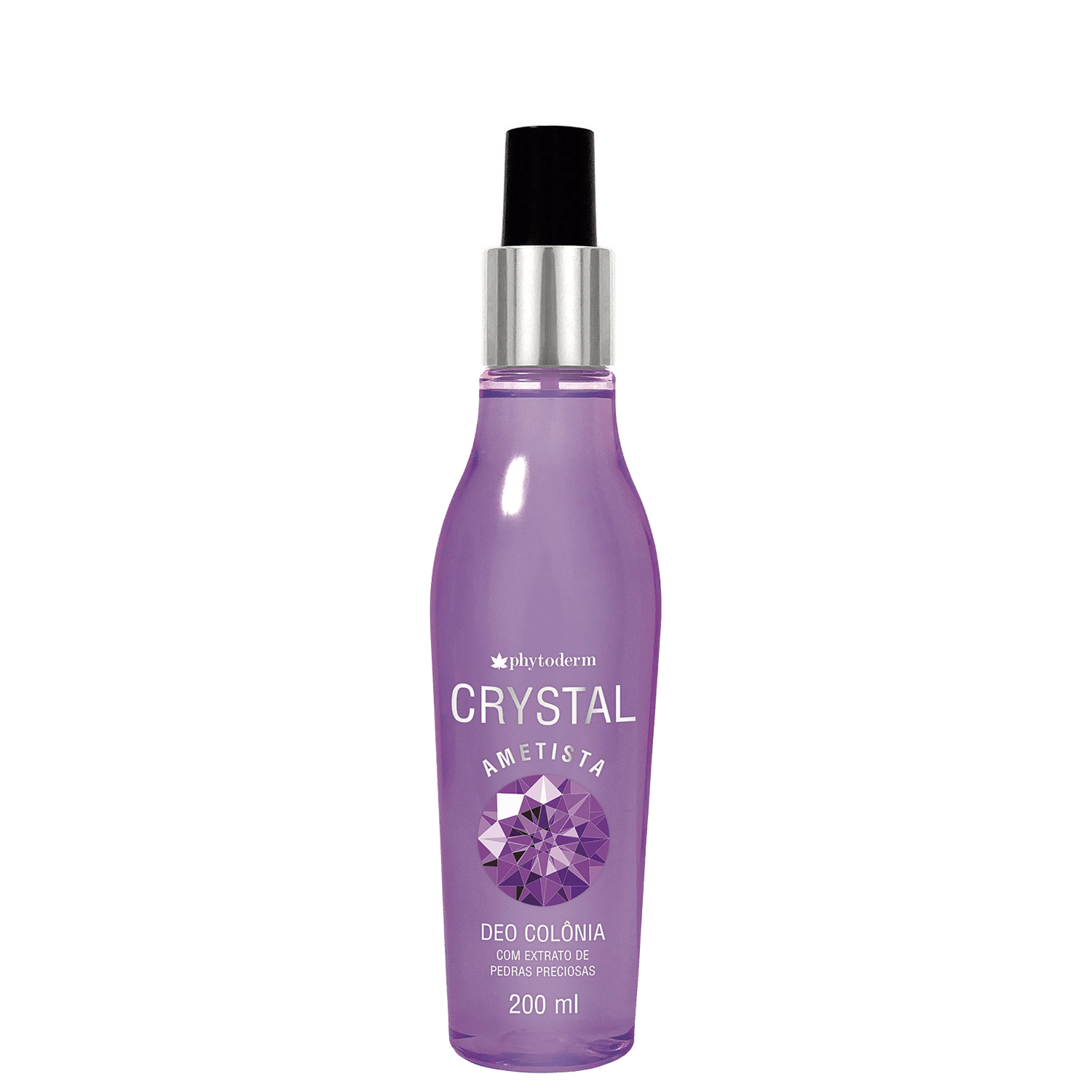 Crystal Ametista Phytoderm Deo Colônia - Body Spray Feminino 200ml