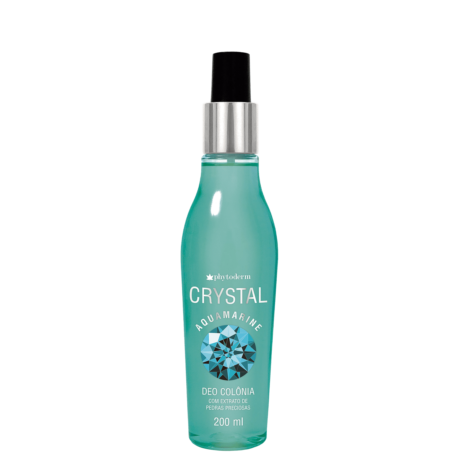 Phytoderm Crystal Aquamarine Deo Colônia - Body Spray Feminino 200ml
