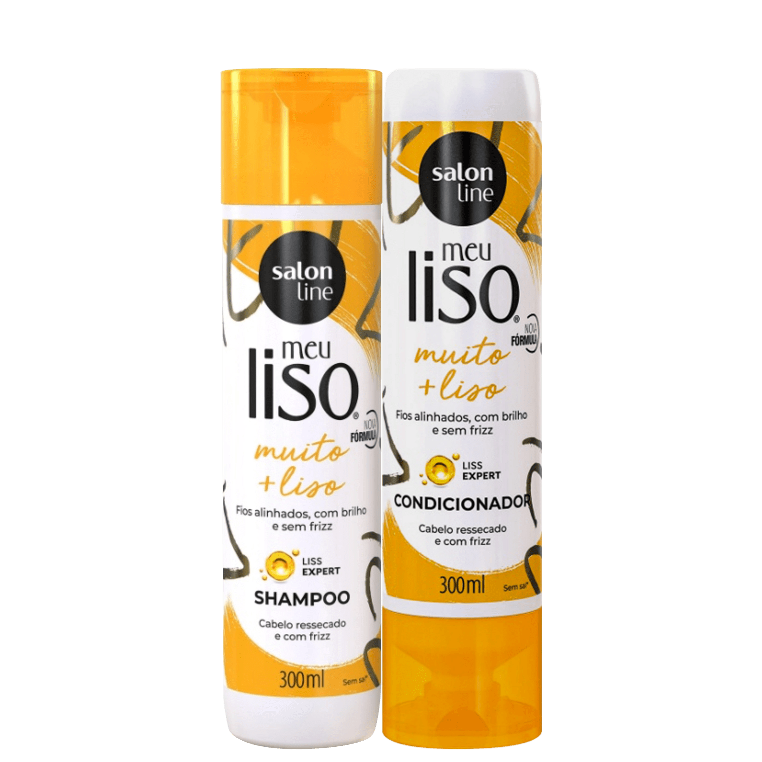 Kit Salon Line Meu Liso Muito+Liso Duo (2 Produtos)