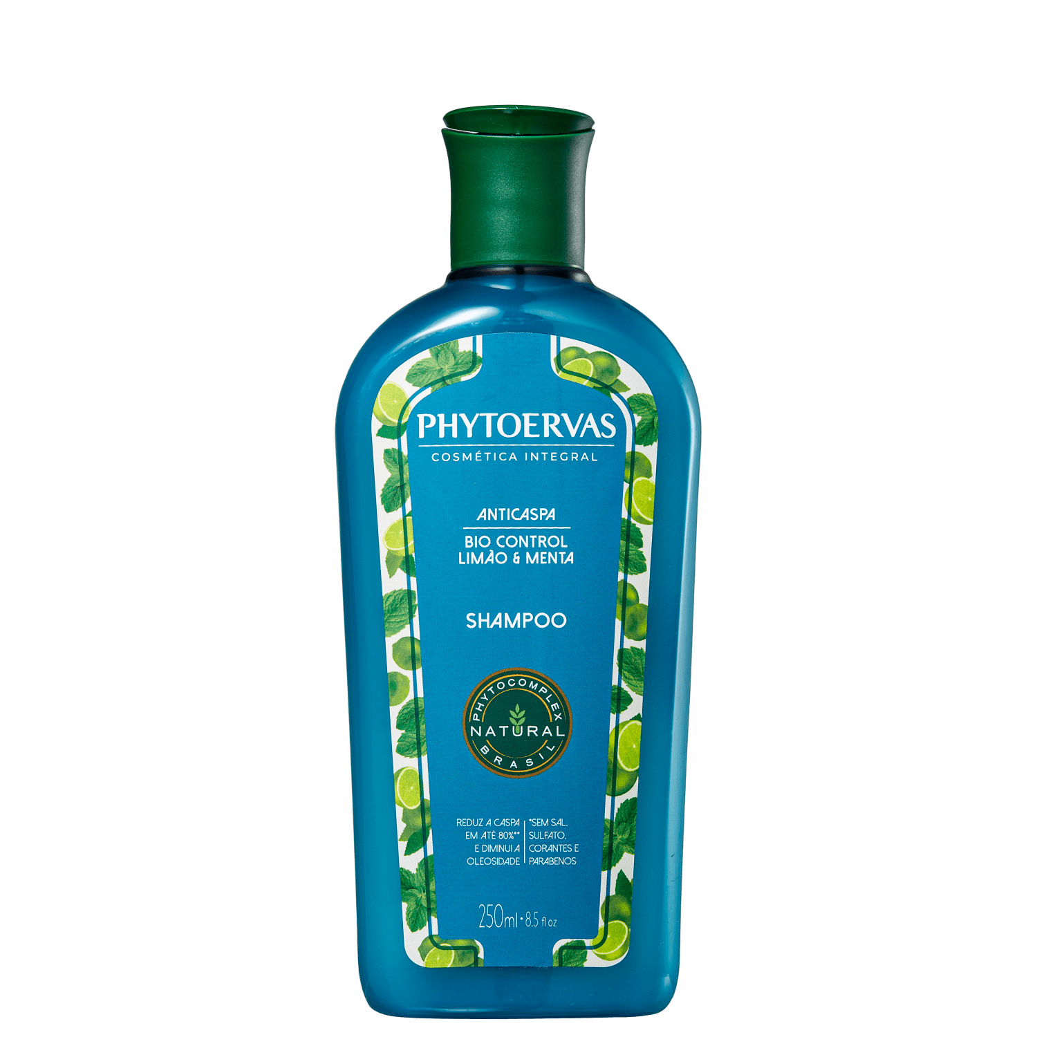 Phytoervas Anticaspa Bio Control Limão e Menta - Shampoo 250ml