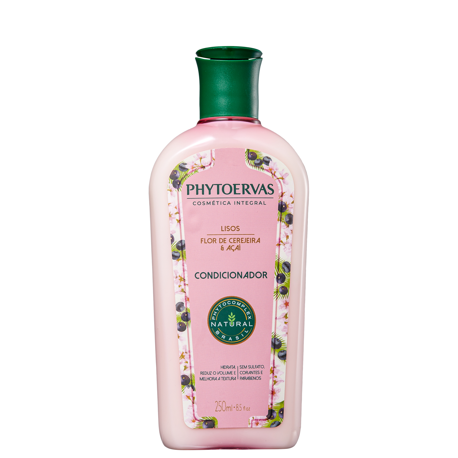 Phytoervas Lisos Flor de Cerejeira e Açaí - Condicionador 250ml
