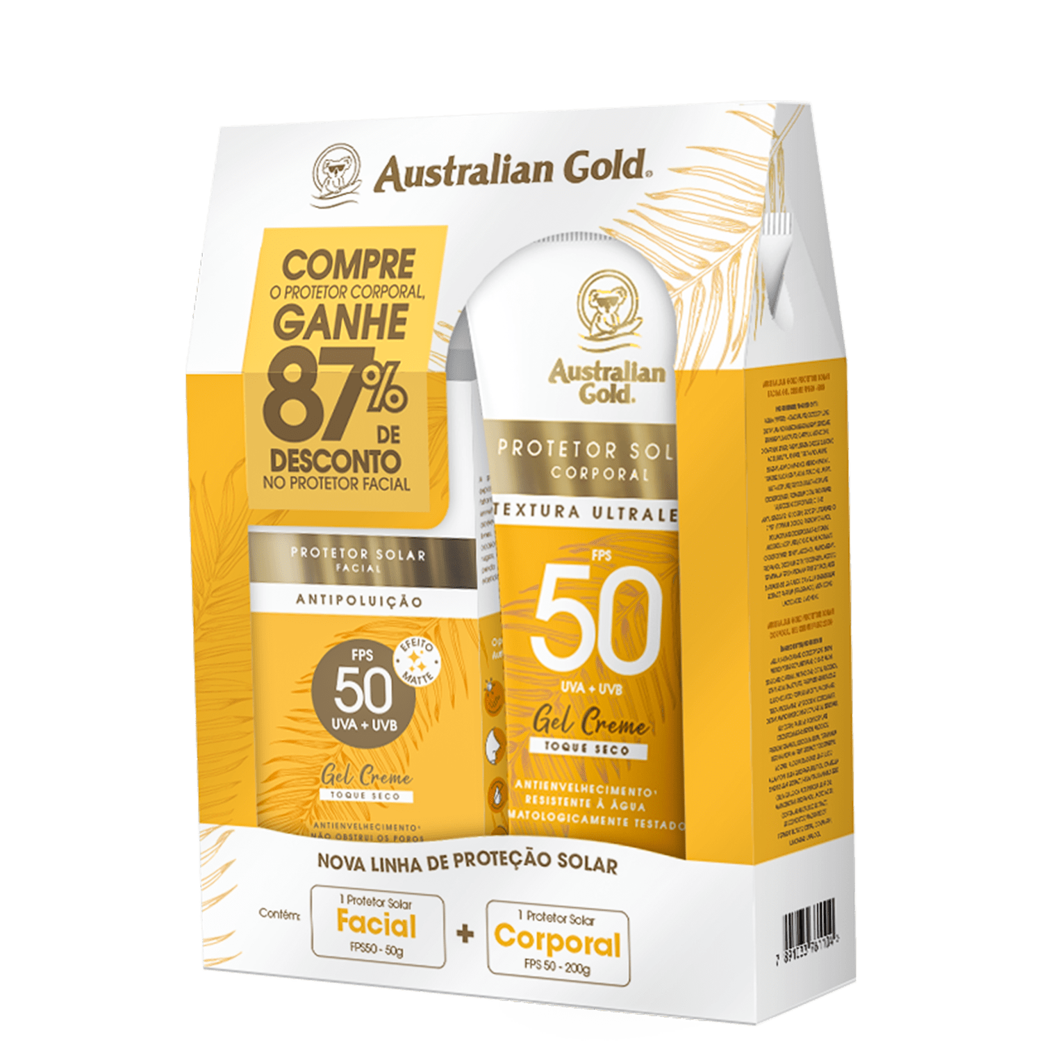 Kit Australian Gold Proteção FPS 50 (2 Produtos)