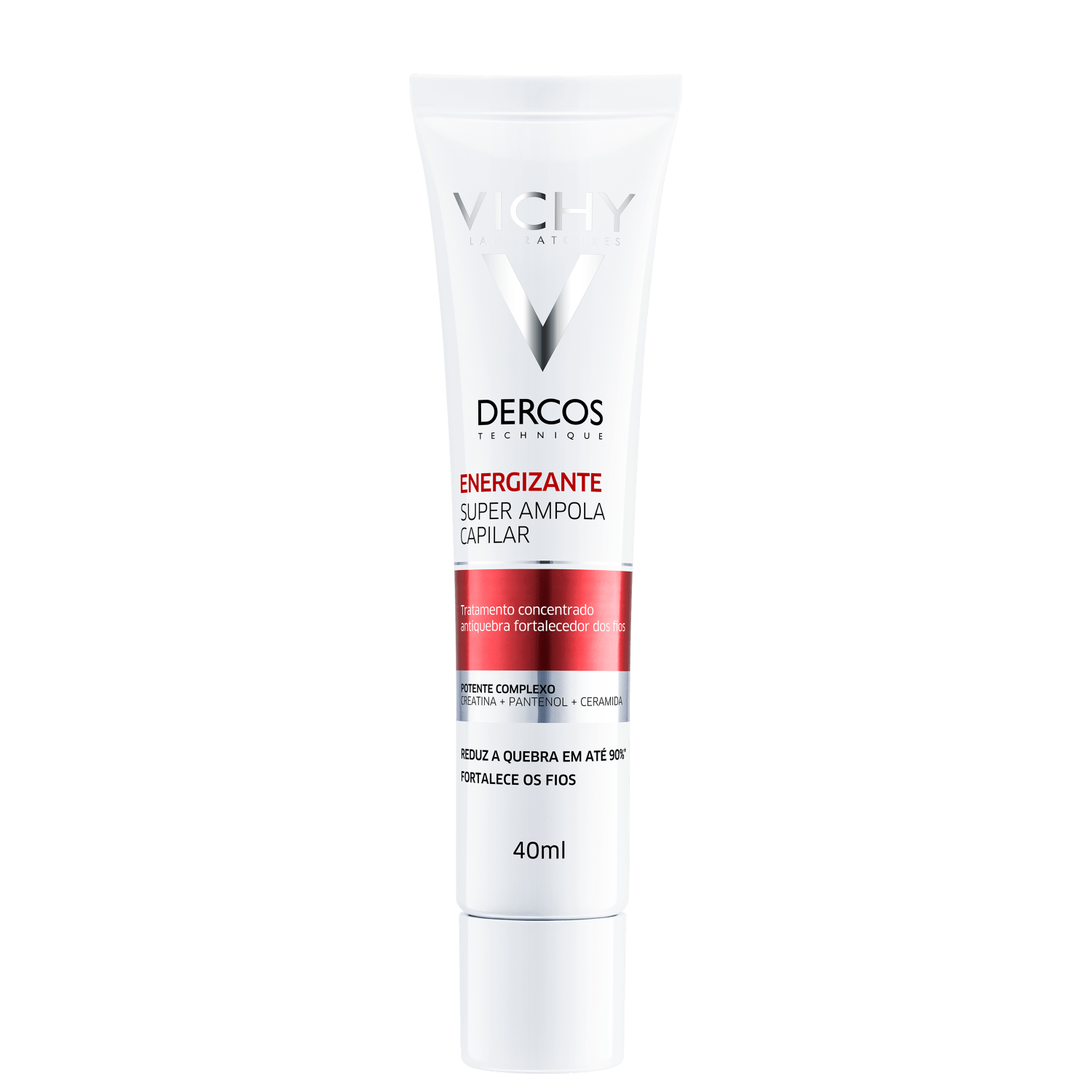 Vichy Dercos Energizante - Ampola Tratamento Antiquebra Capilar 40ml
