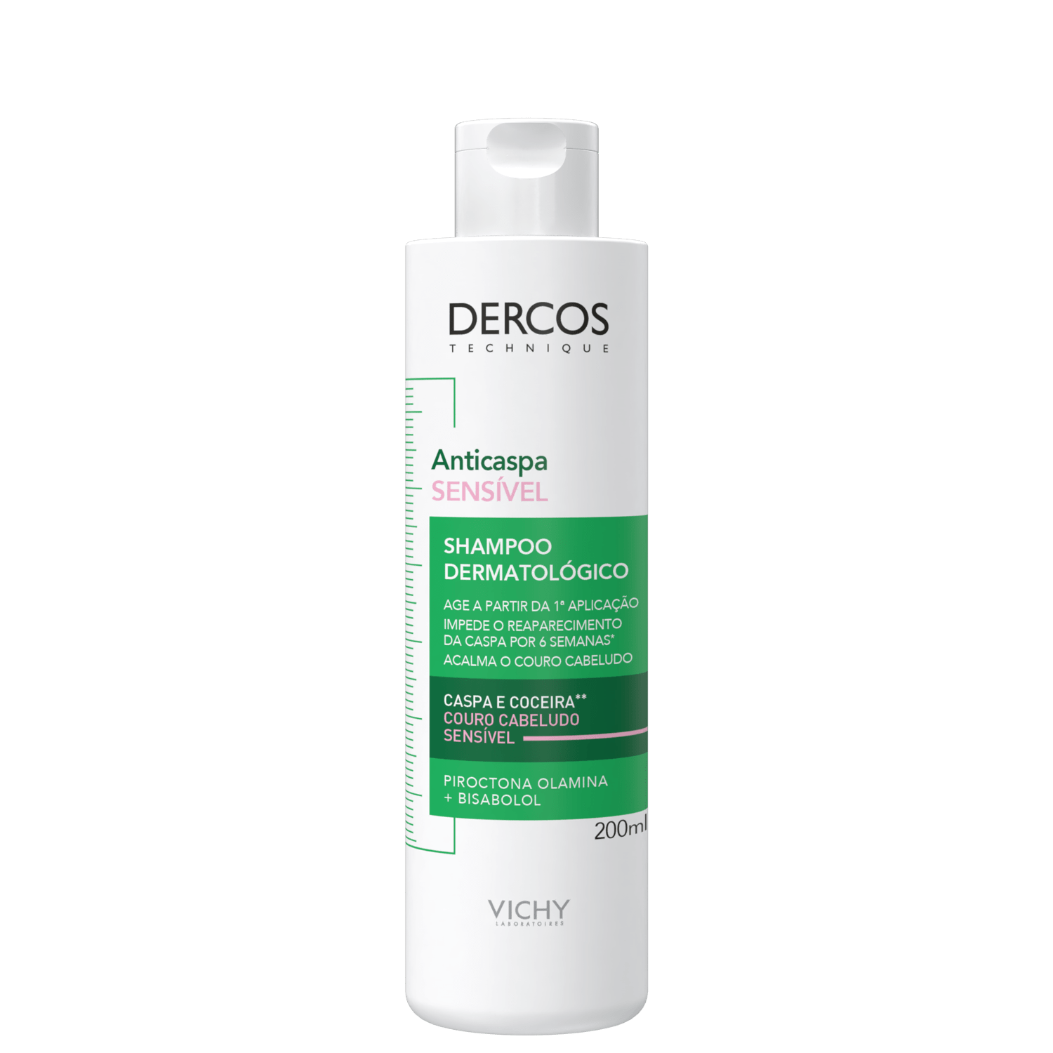 Vichy Dercos Sensível - Shampoo Anticaspa Dermatológico 200ml