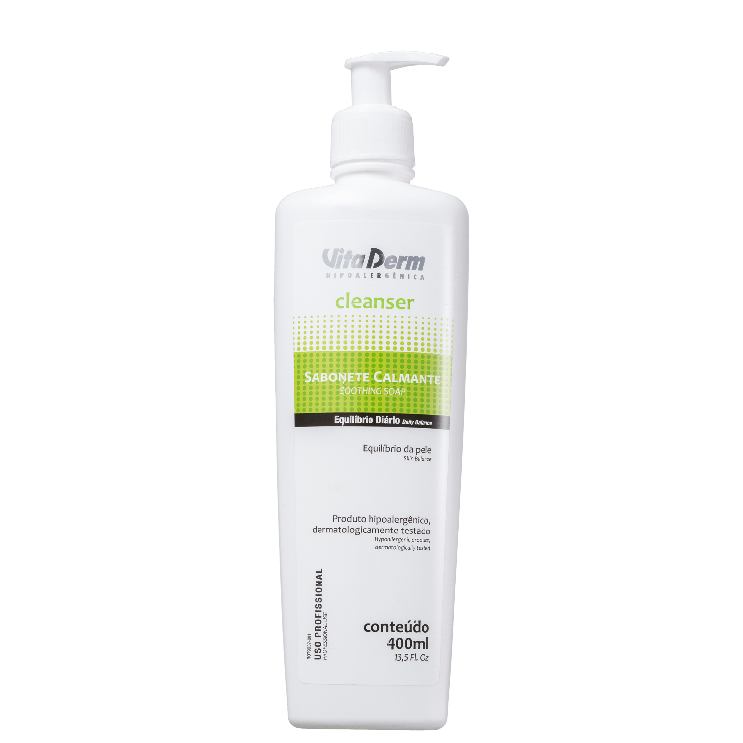 Vita Derm Cleanser Calmante - Sabonete Facial 400ml