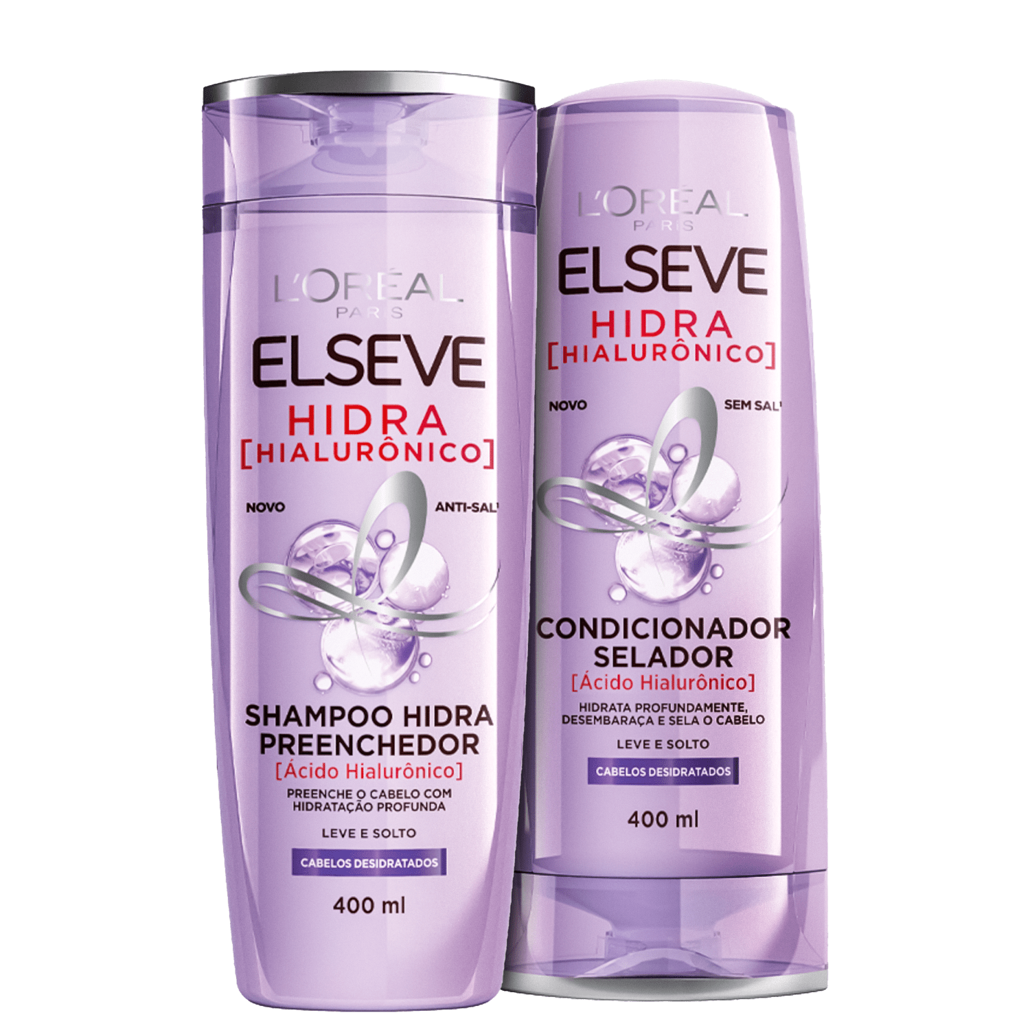 Kit Elseve L'Oréal Paris Hidra Hialurônico Super (2 Produtos)